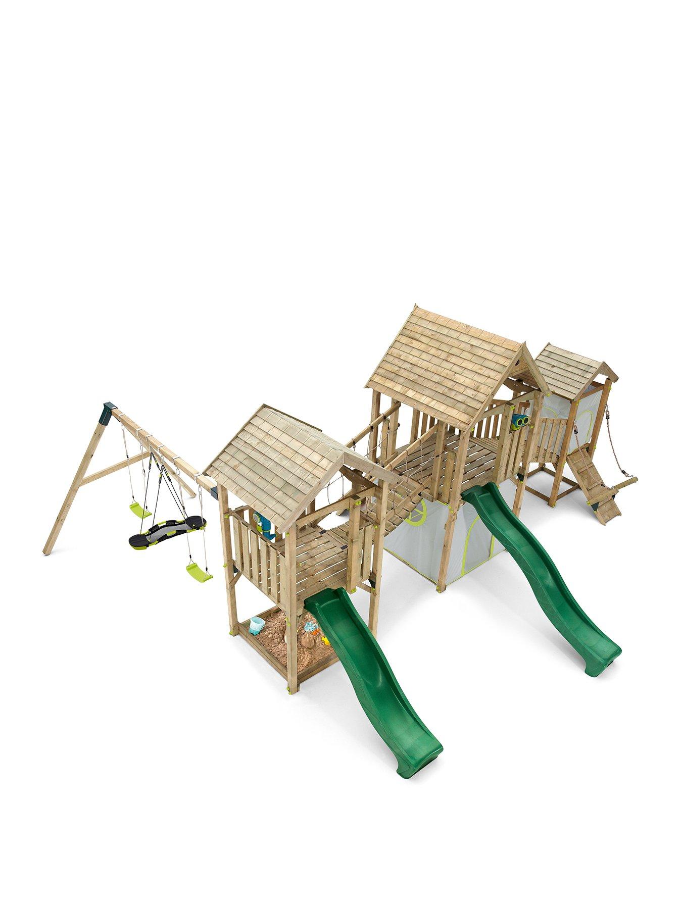plum-wildebeest-wooden-climbing-frame