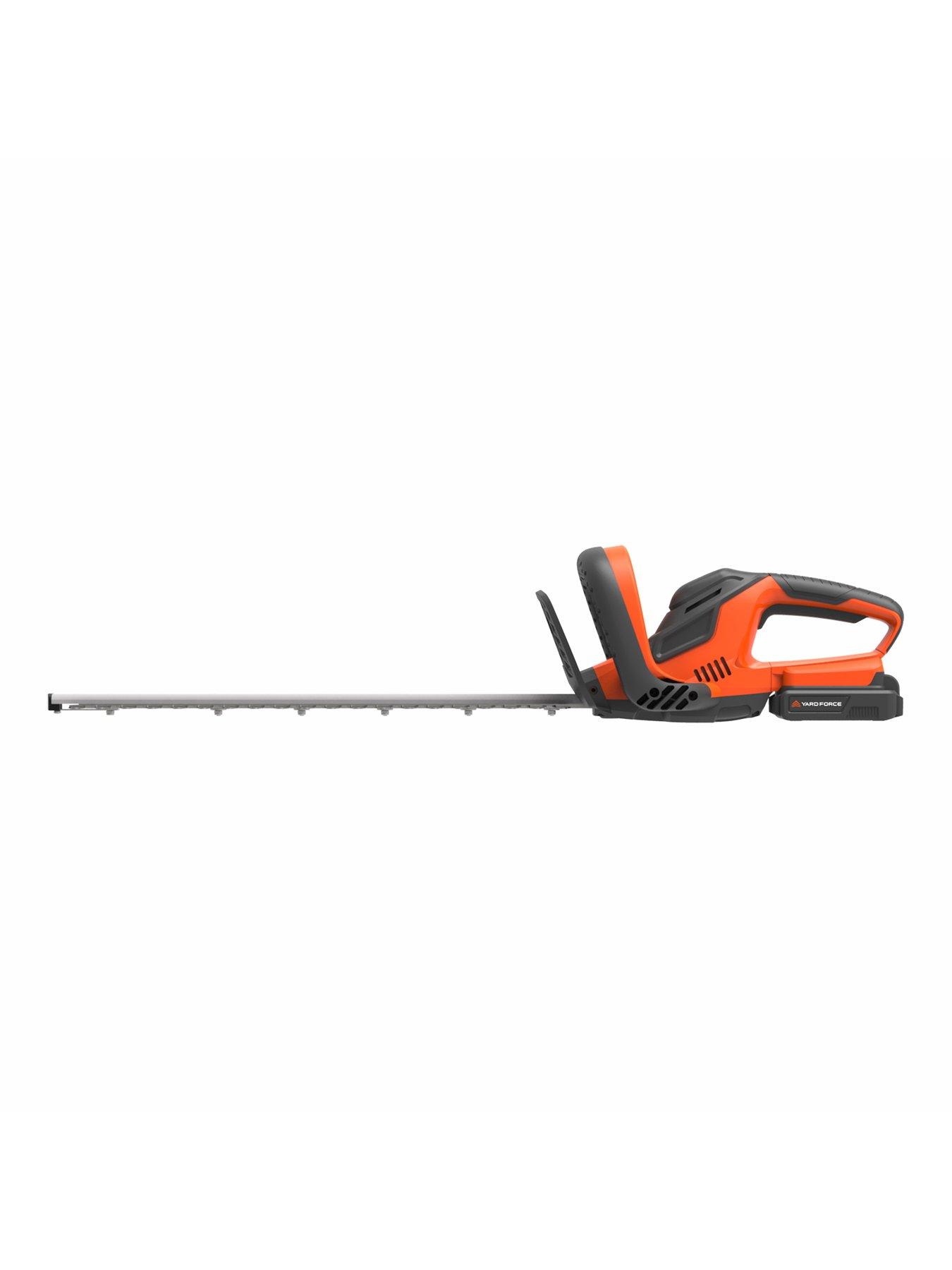 Image 3 of 5 of Yard Force 20V Cordless Hedge Trimmer with 45cm dual action blade, Li-ion battery and quick charger - LH C45 - CR20 Range
