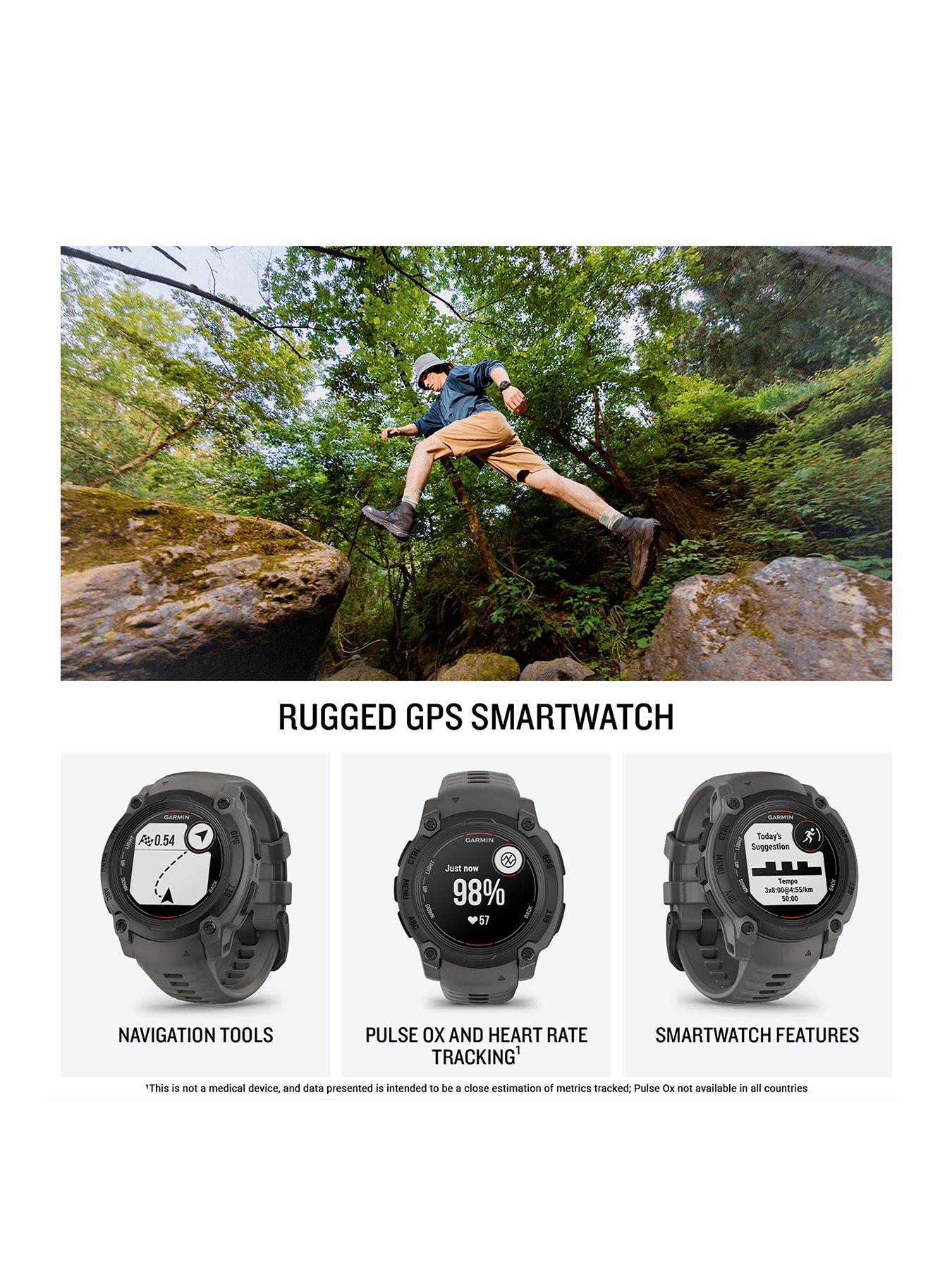 Image 2 of 8 of Garmin Instinct E&nbsp;40mm Smartwatch -&nbsp;Black