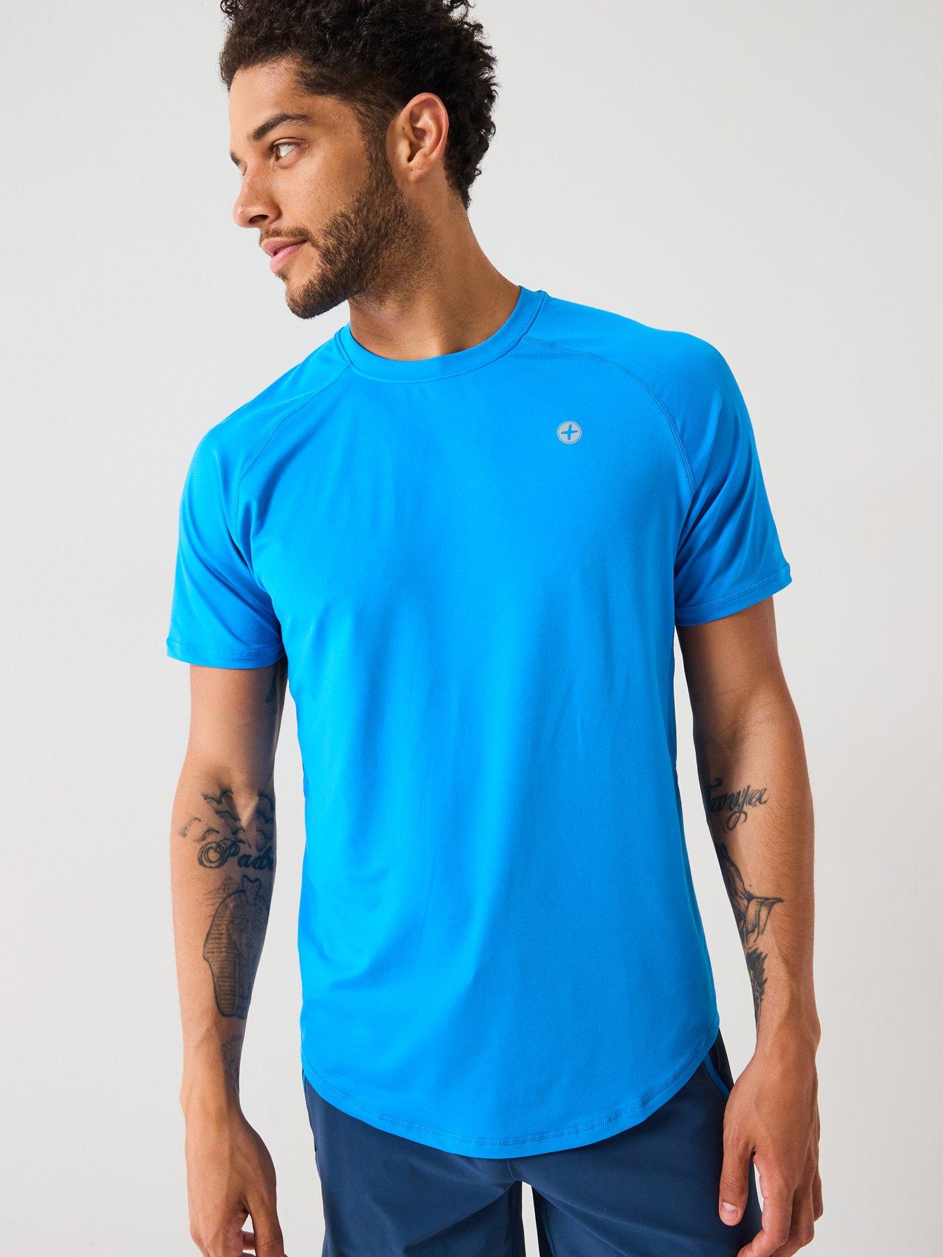  image of gym-coffee-mens-training-relentless-tee-blue