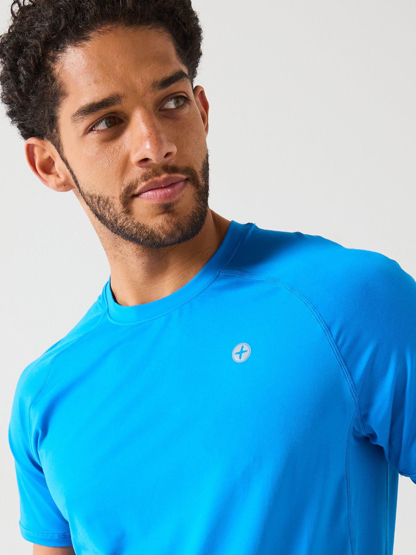  image of gym-coffee-mens-training-relentless-tee-blue