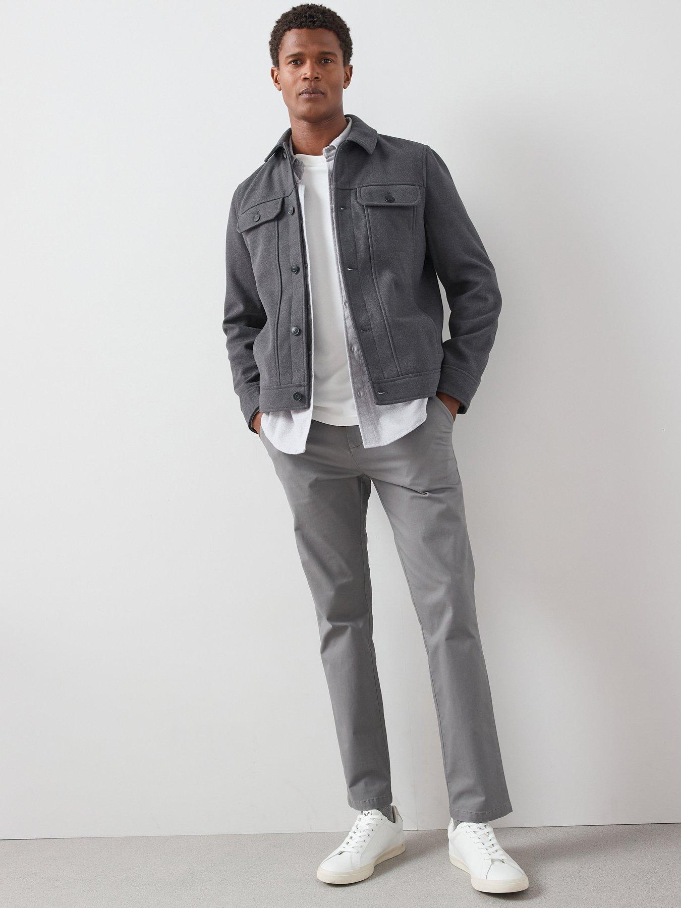 the-very-collection-faux-wool-collared-jacket-grey