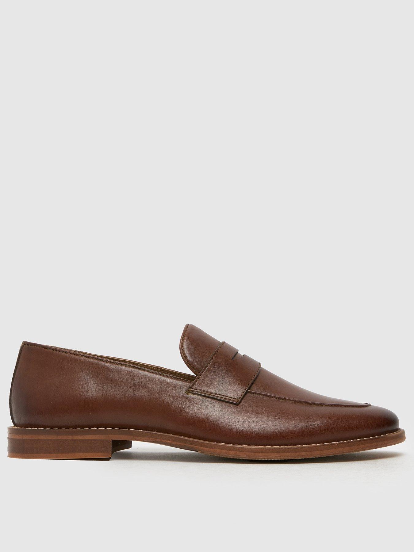 Schuh Rune Leather Loafer- Brown