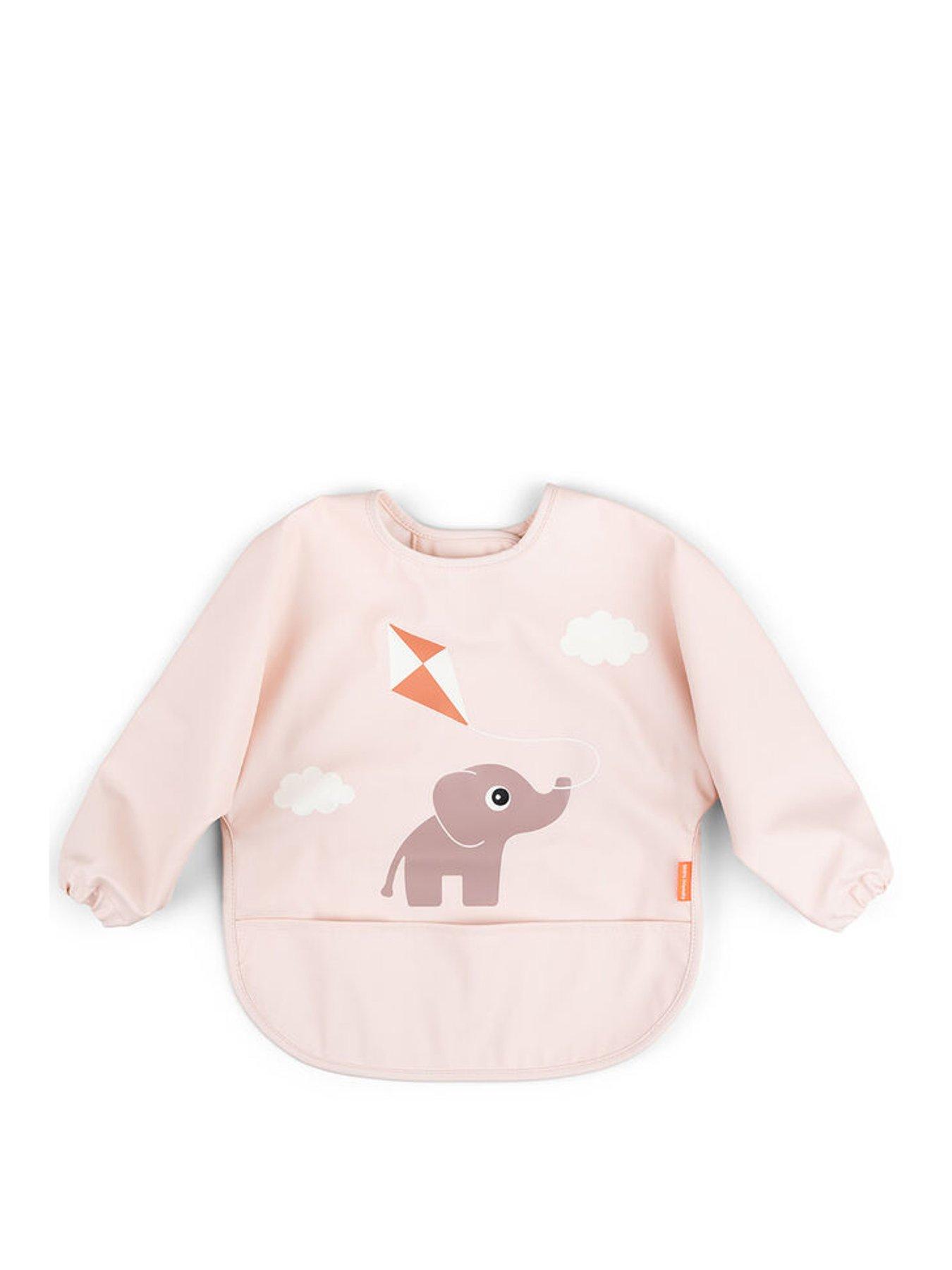  image of done-by-deer-sleeved-pocket-bib-playground