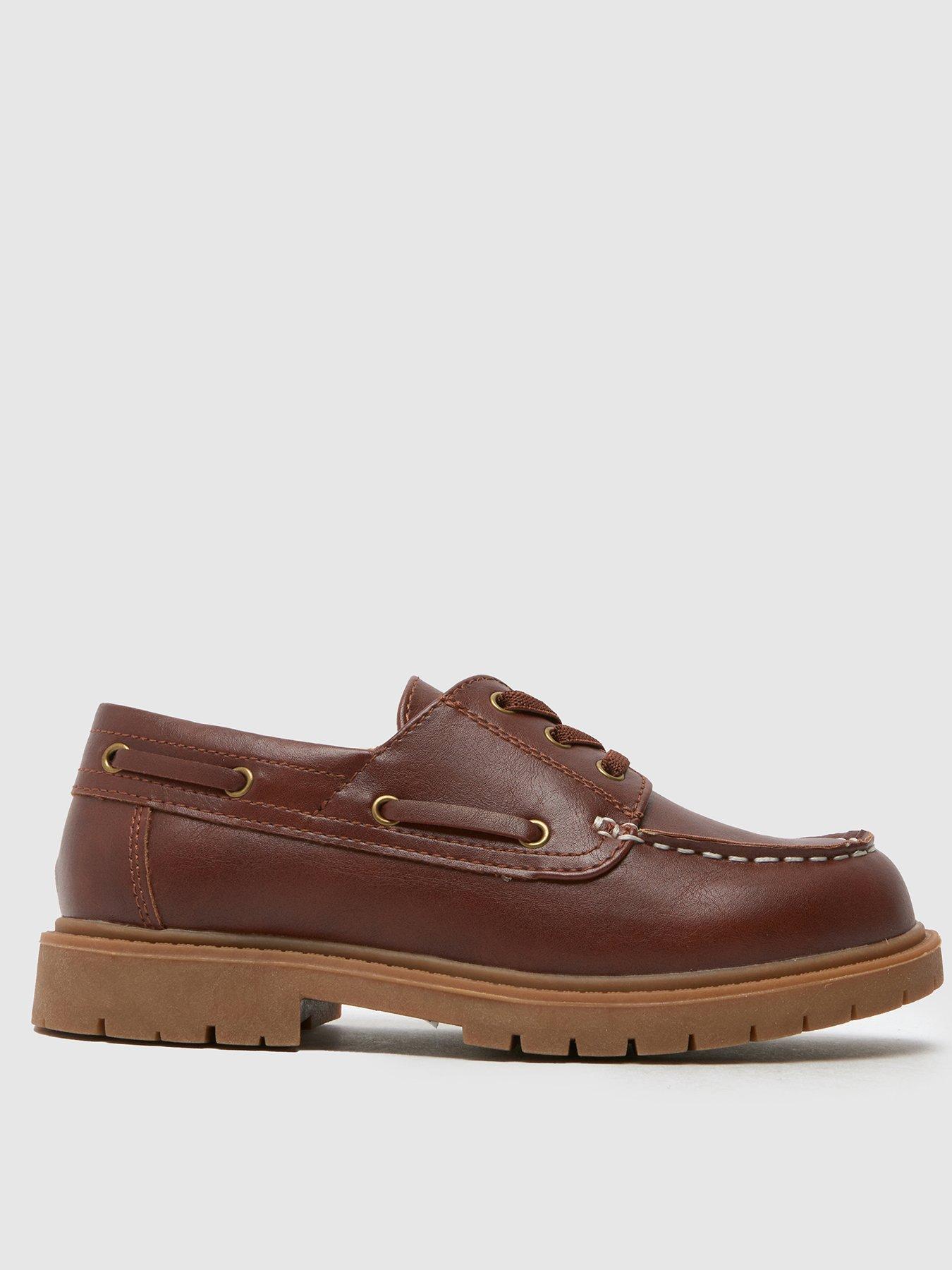 undefined Lance Junior Boat Shoe - Brown
