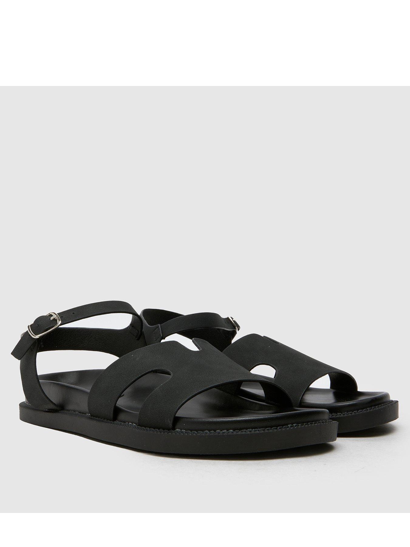Image 2 of 4 of Schuh Youth Tippi Footbed Sandals - Black