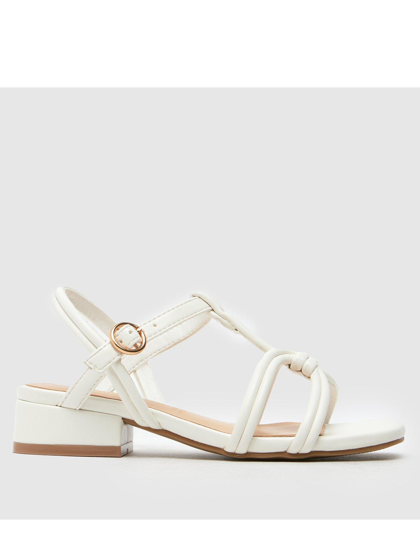  image of schuh-junior-tova-block-heel-white