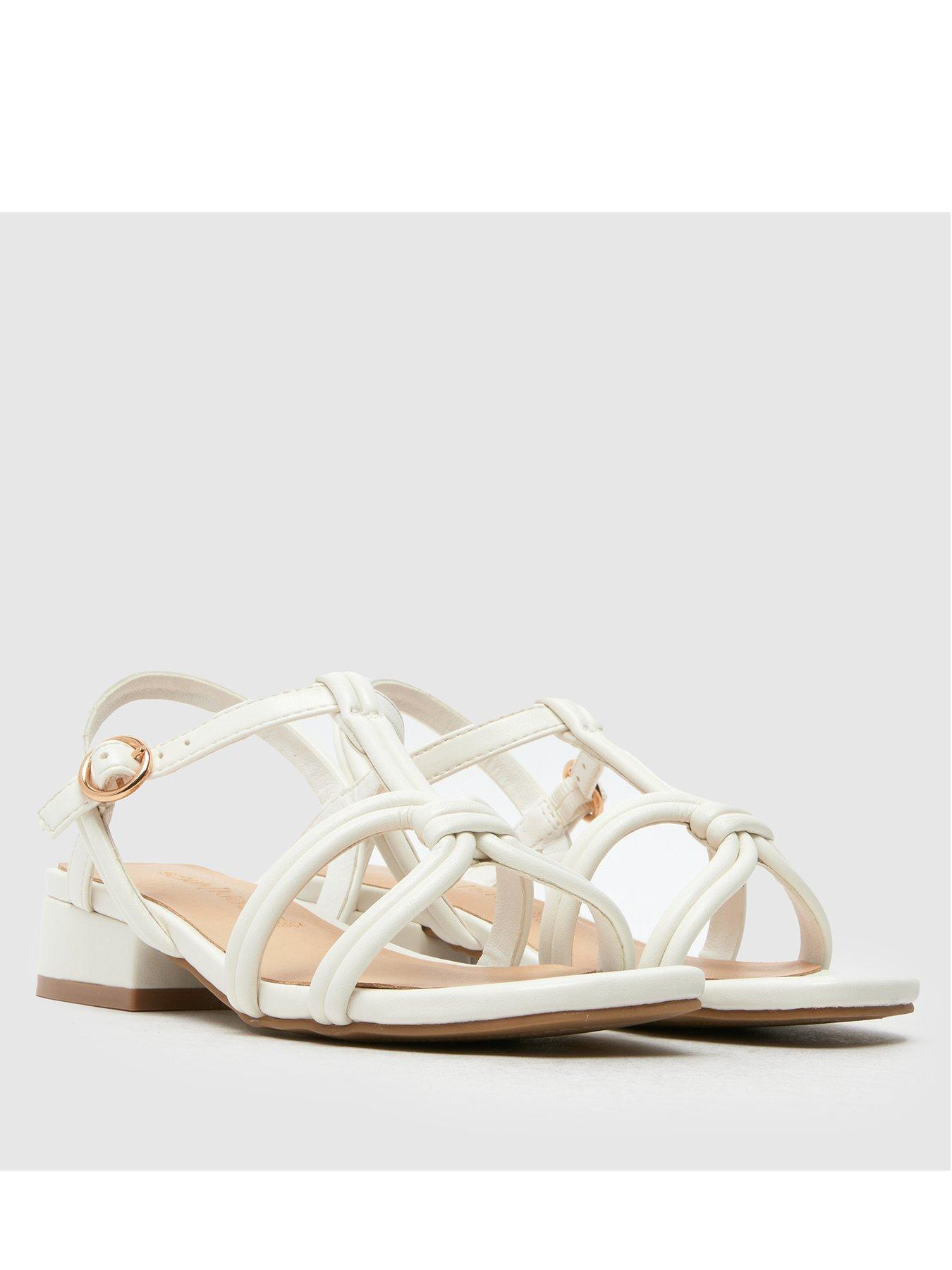  image of schuh-junior-tova-block-heel-white
