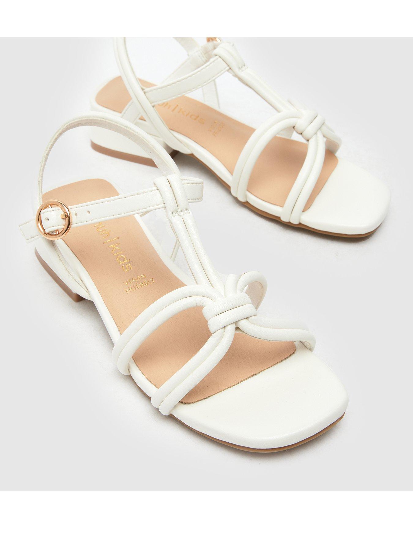 image of schuh-junior-tova-block-heel-white
