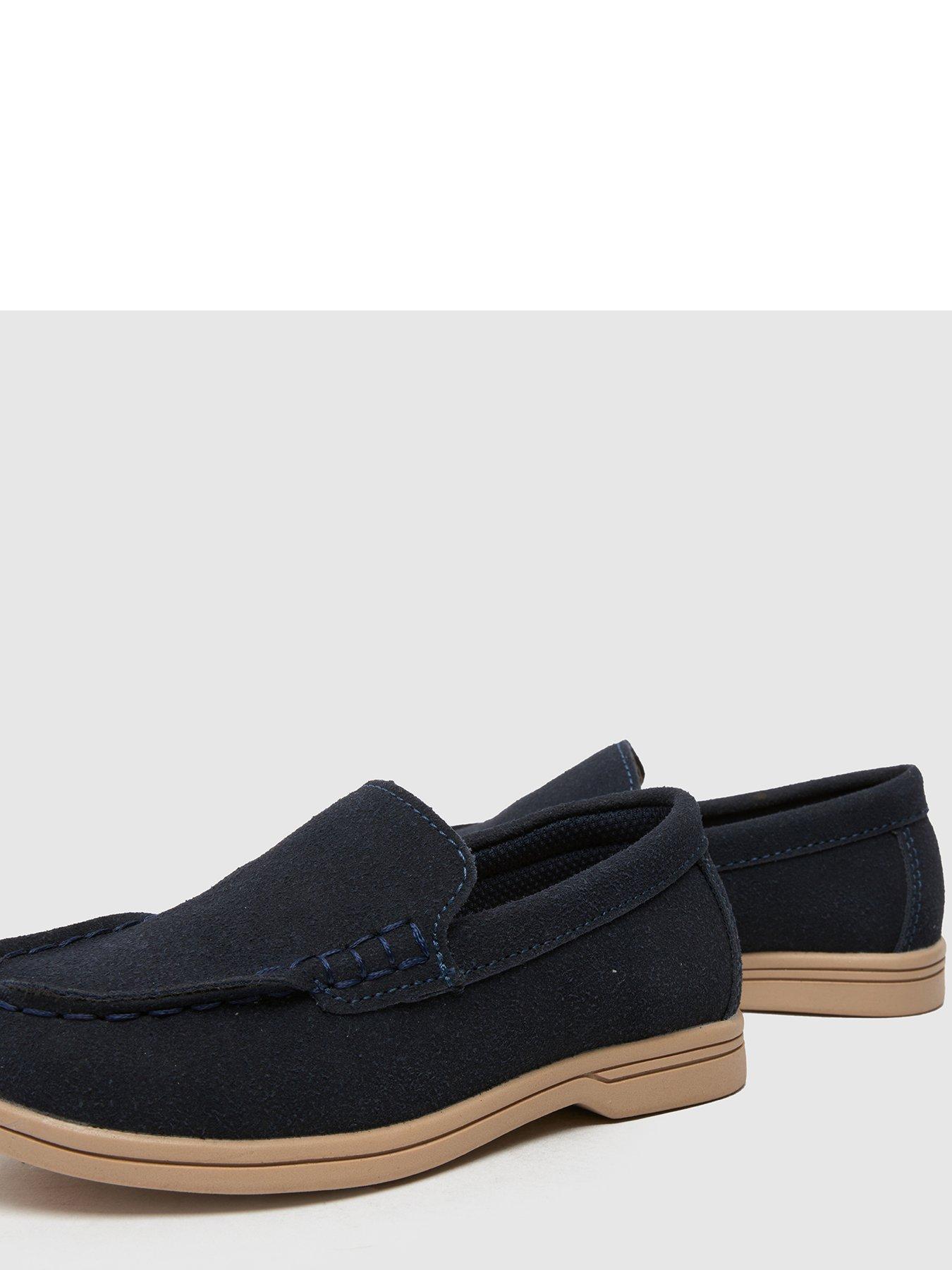  image of schuh-liam-junior-loafer-blue