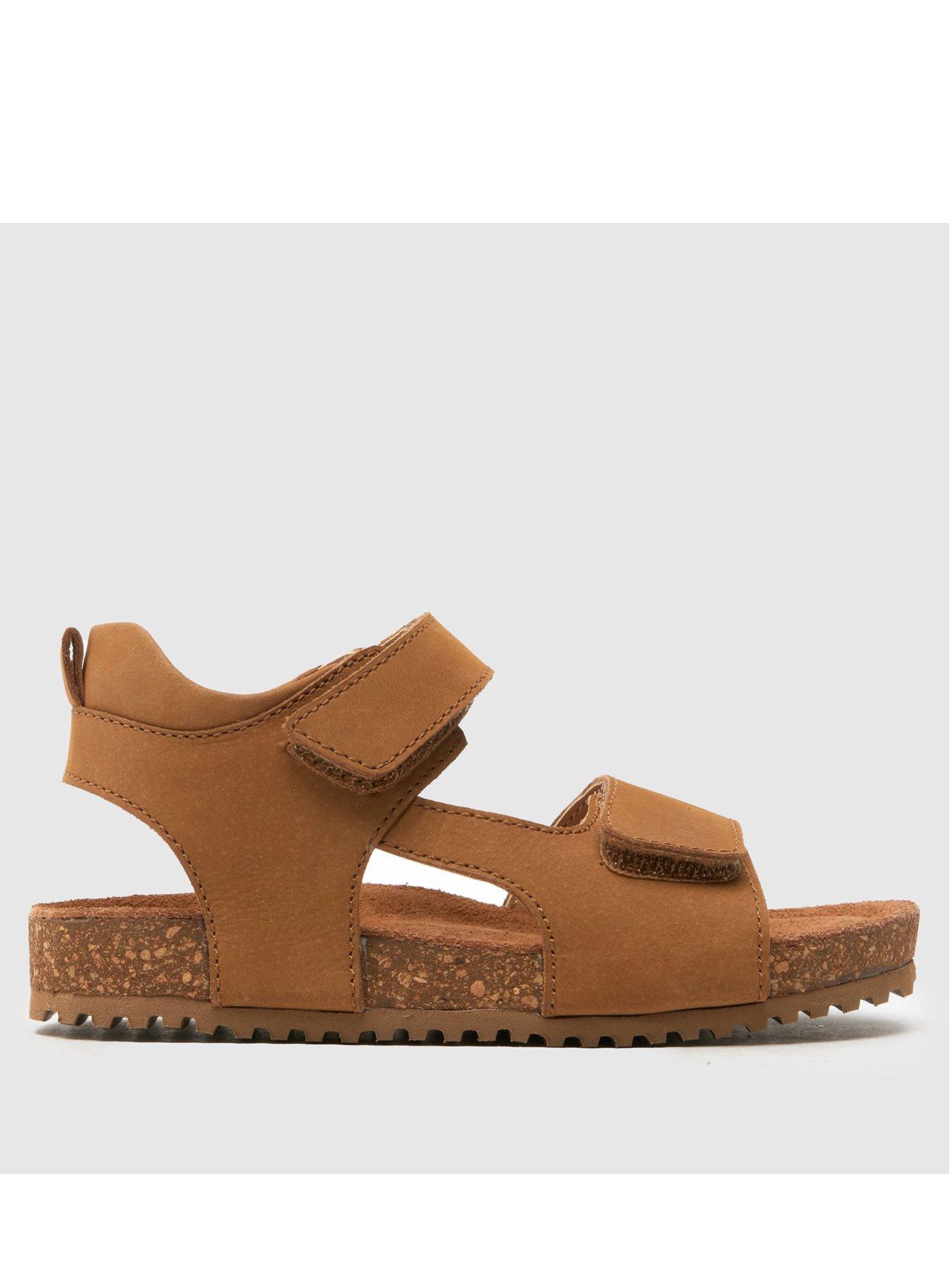 undefined Toddler Tiggy Velcro Footbed Sandals - Brown
