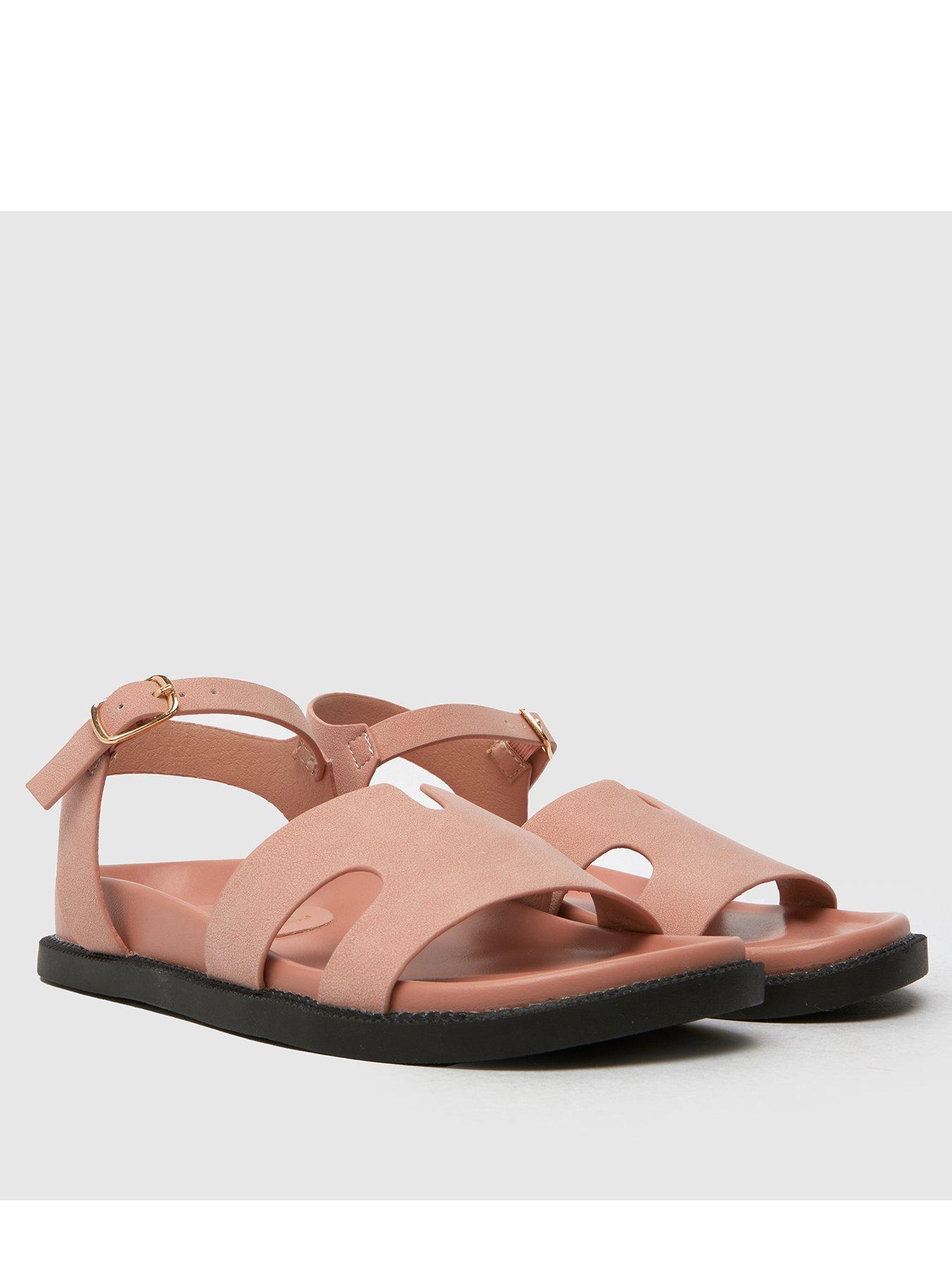 Image 2 of 4 of Schuh Junior Tippi Footbed Sandals - Pink
