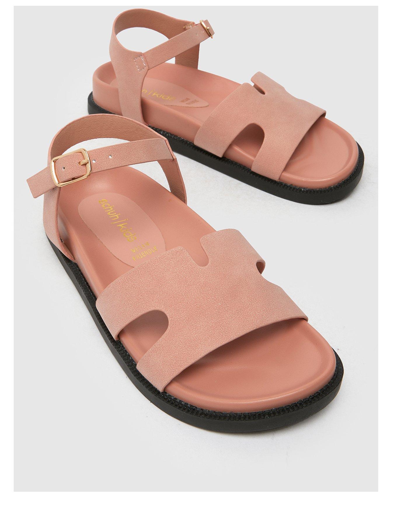 Image 3 of 4 of Schuh Junior Tippi Footbed Sandals - Pink