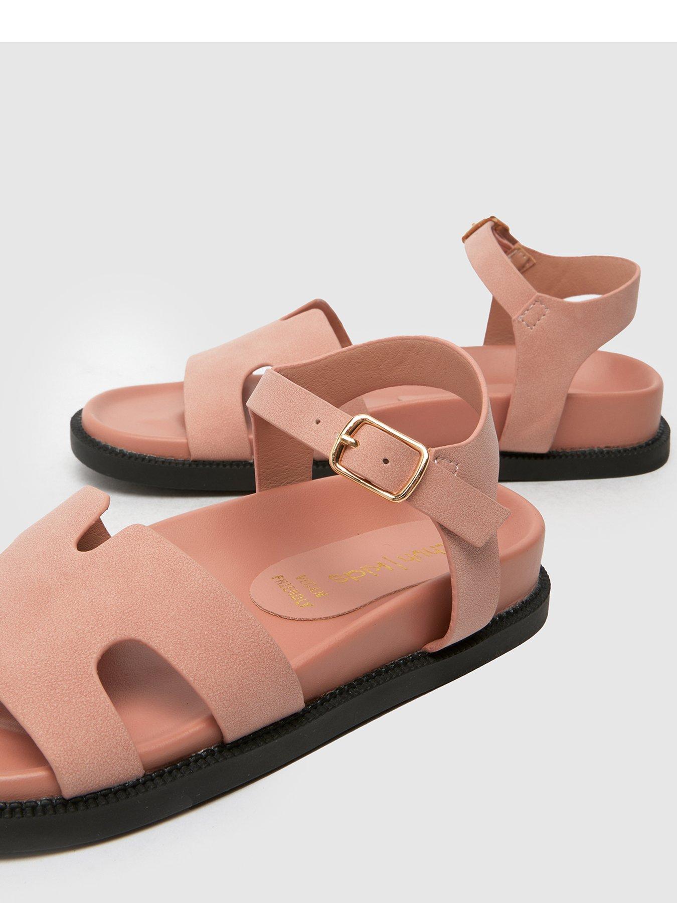Image 4 of 4 of Schuh Junior Tippi Footbed Sandals - Pink