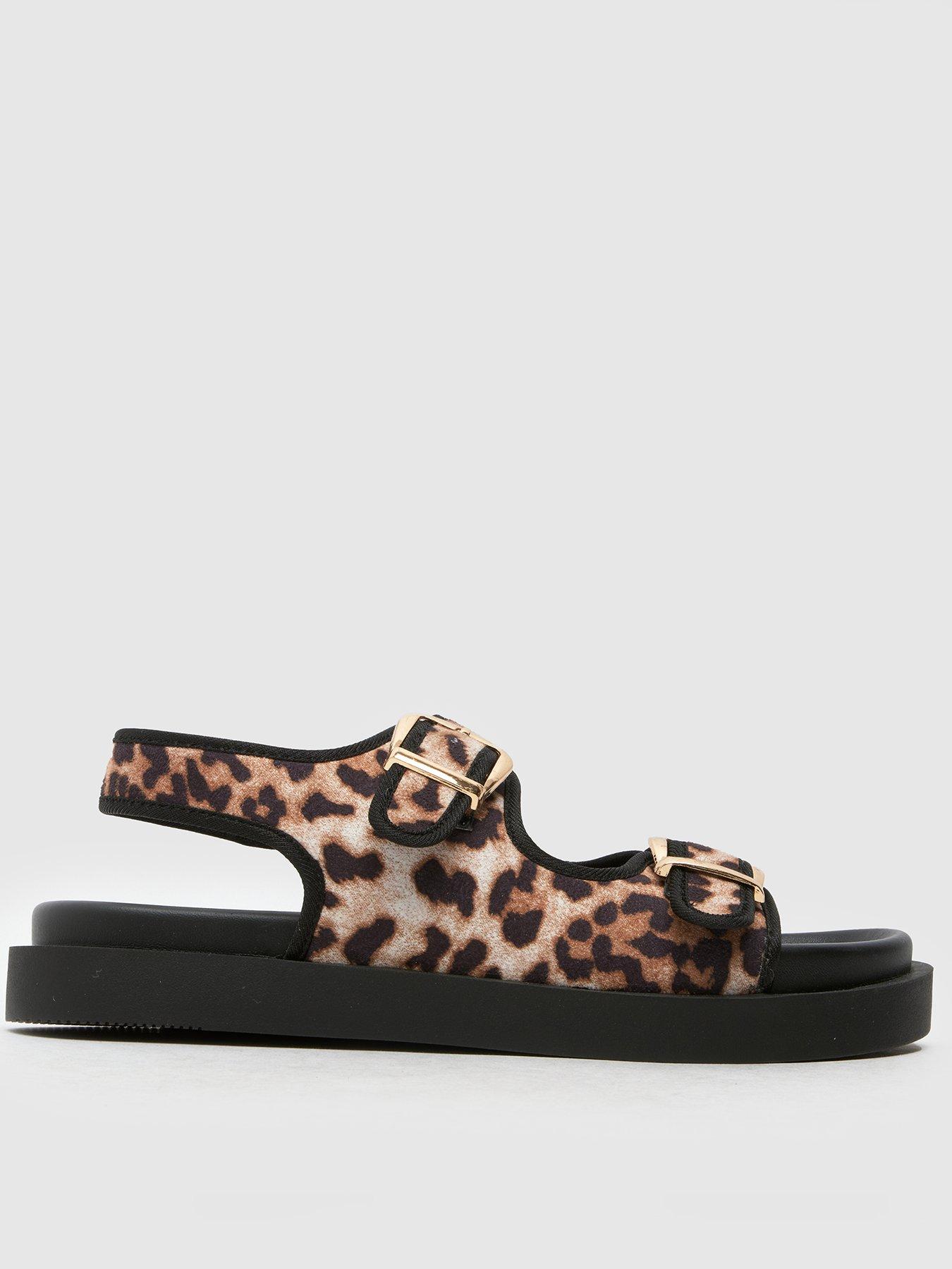 schuh-tabs-leopard-double-buckle-junior-sandal-brown