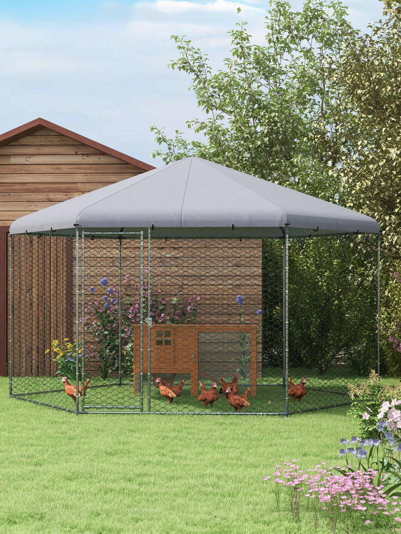 undefined Chicken Running Cage