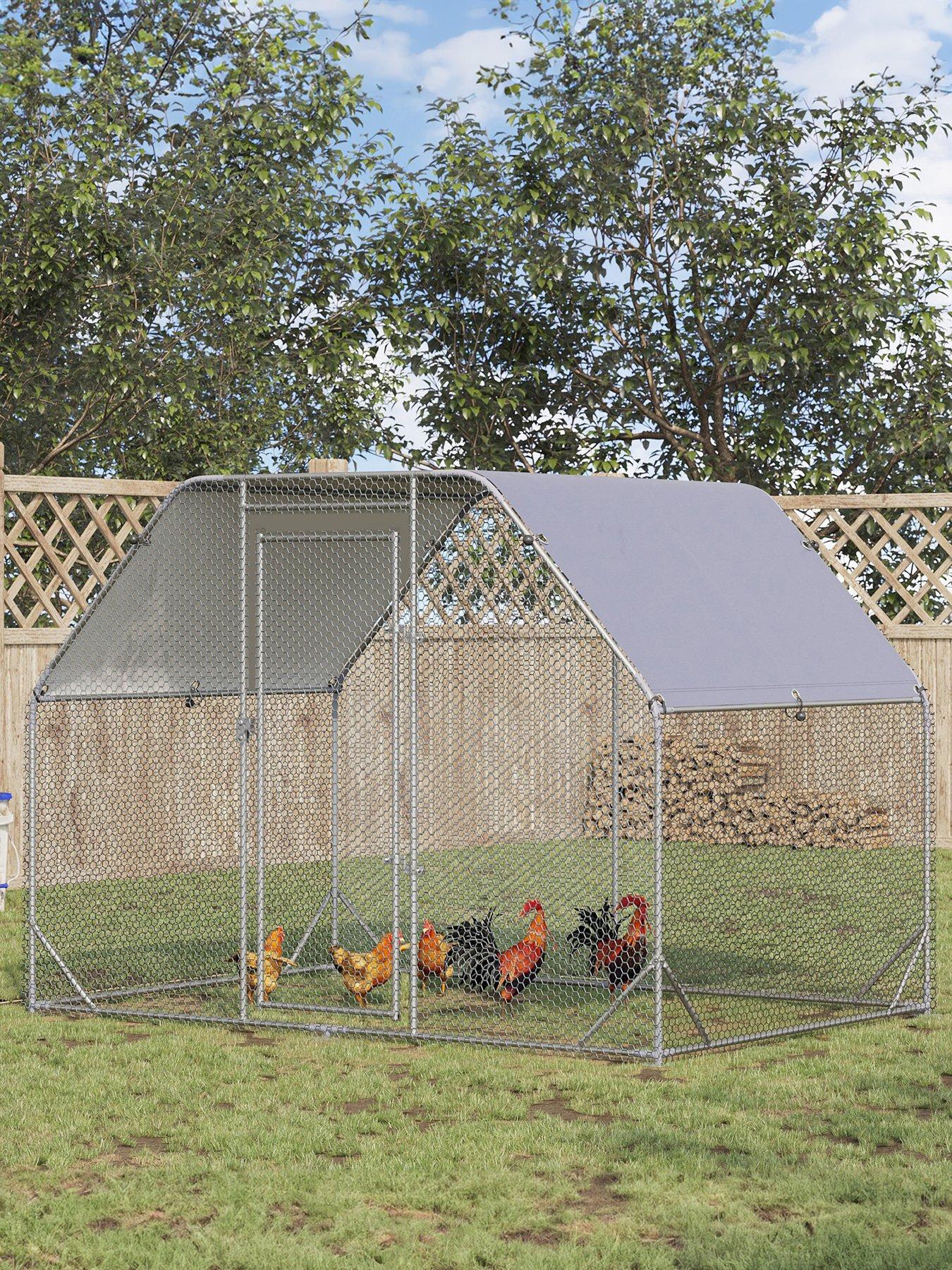 pawhut-rabbit-hutch