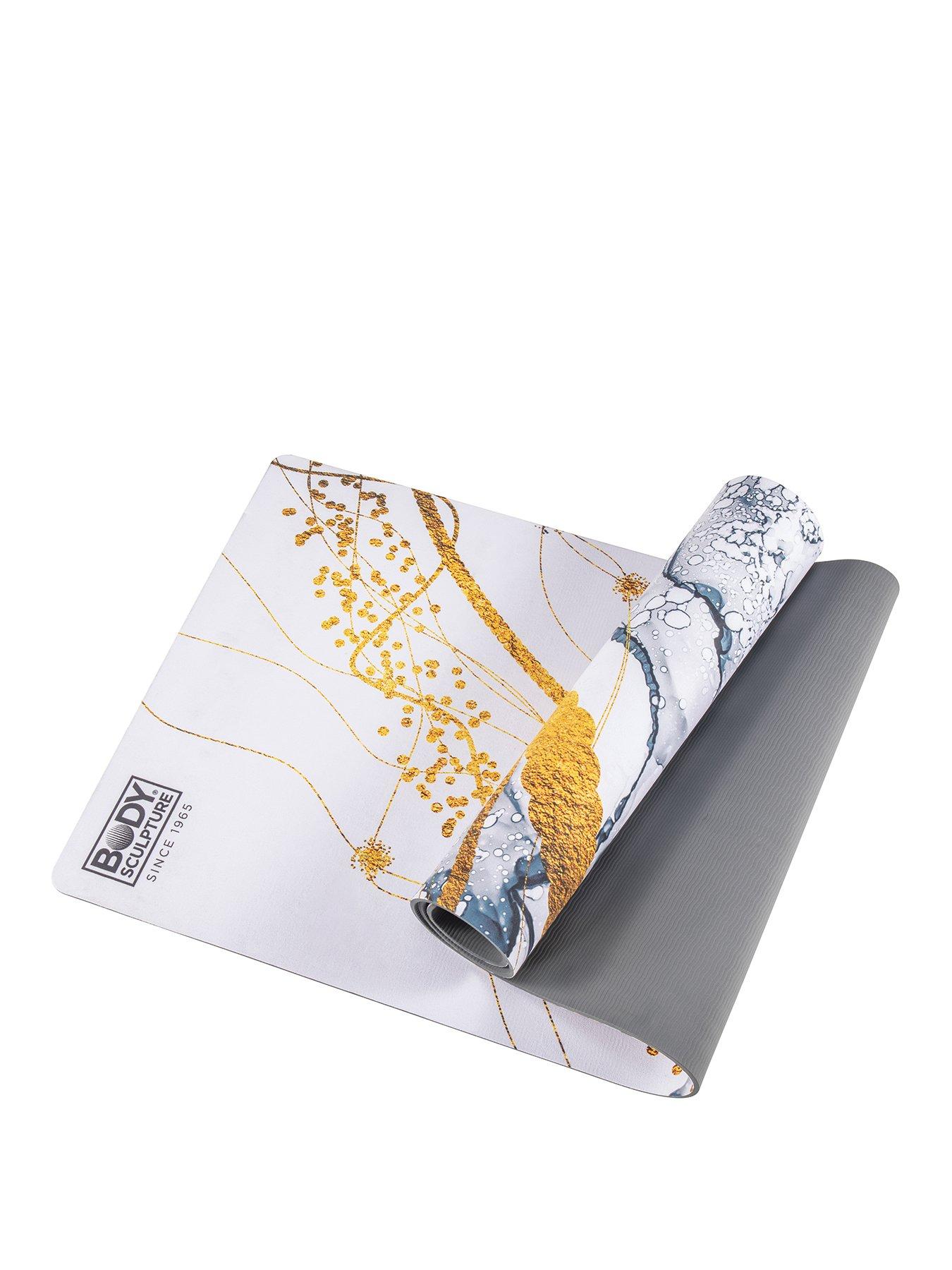  image of body-sculpture-large-suede-tpe-yogaexercise-mat-marble