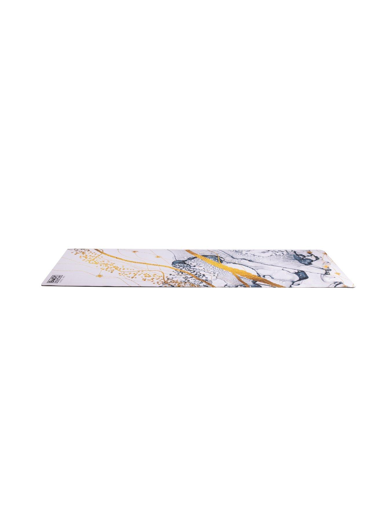 Image 3 of 6 of Body Sculpture Large Suede TPE Yoga/Exercise Mat - Marble
