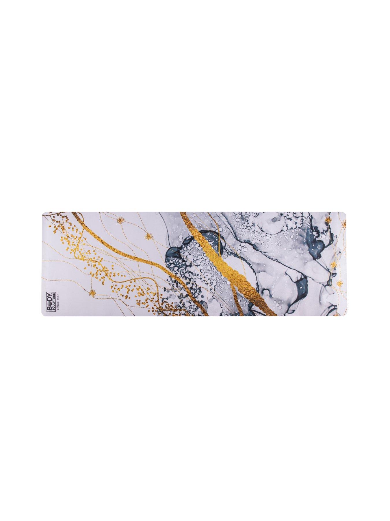 image of body-sculpture-large-suede-tpe-yogaexercise-mat-marble