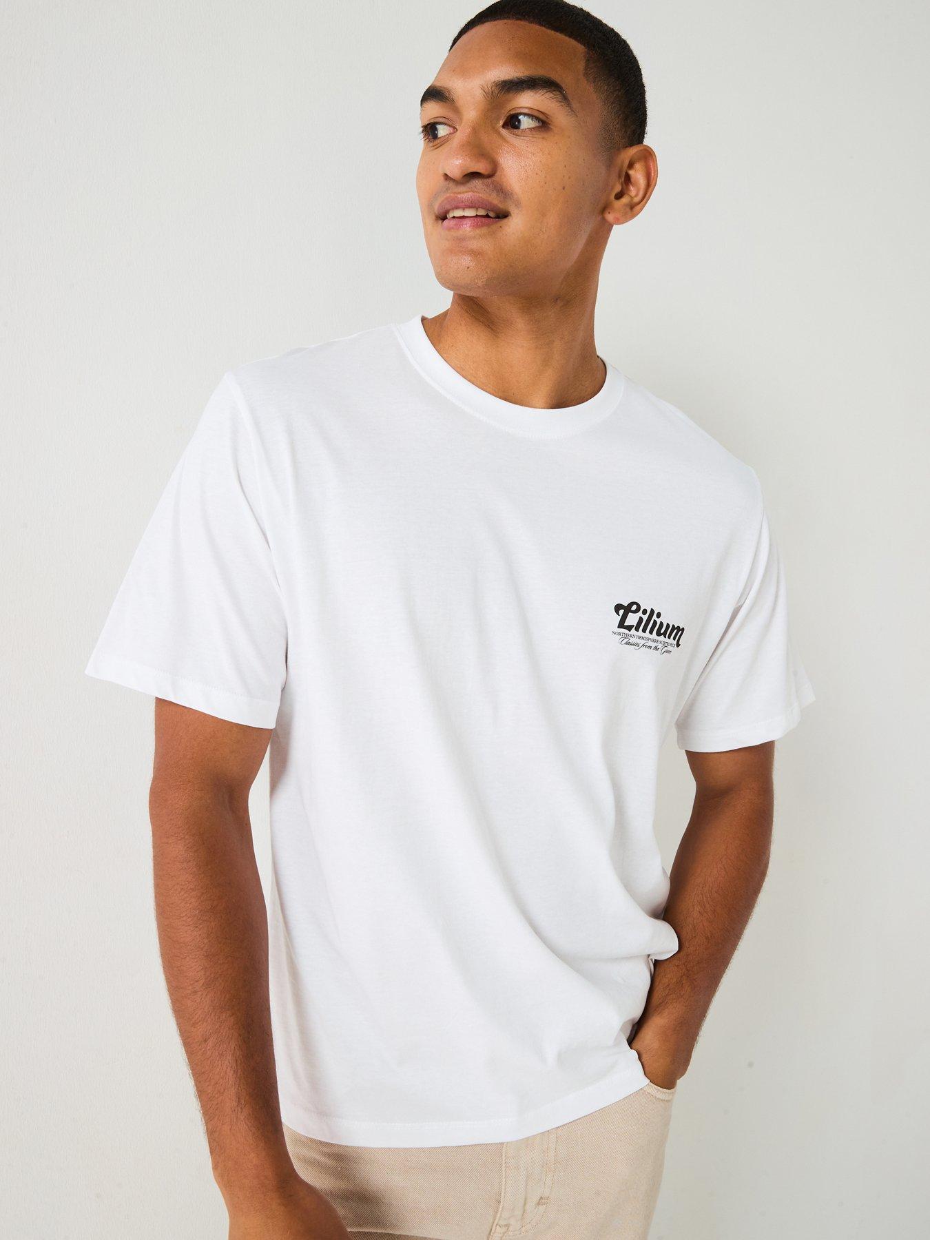 Image 2 of 4 of Jack & Jones Grove Short Sleeve T-Shirt - White