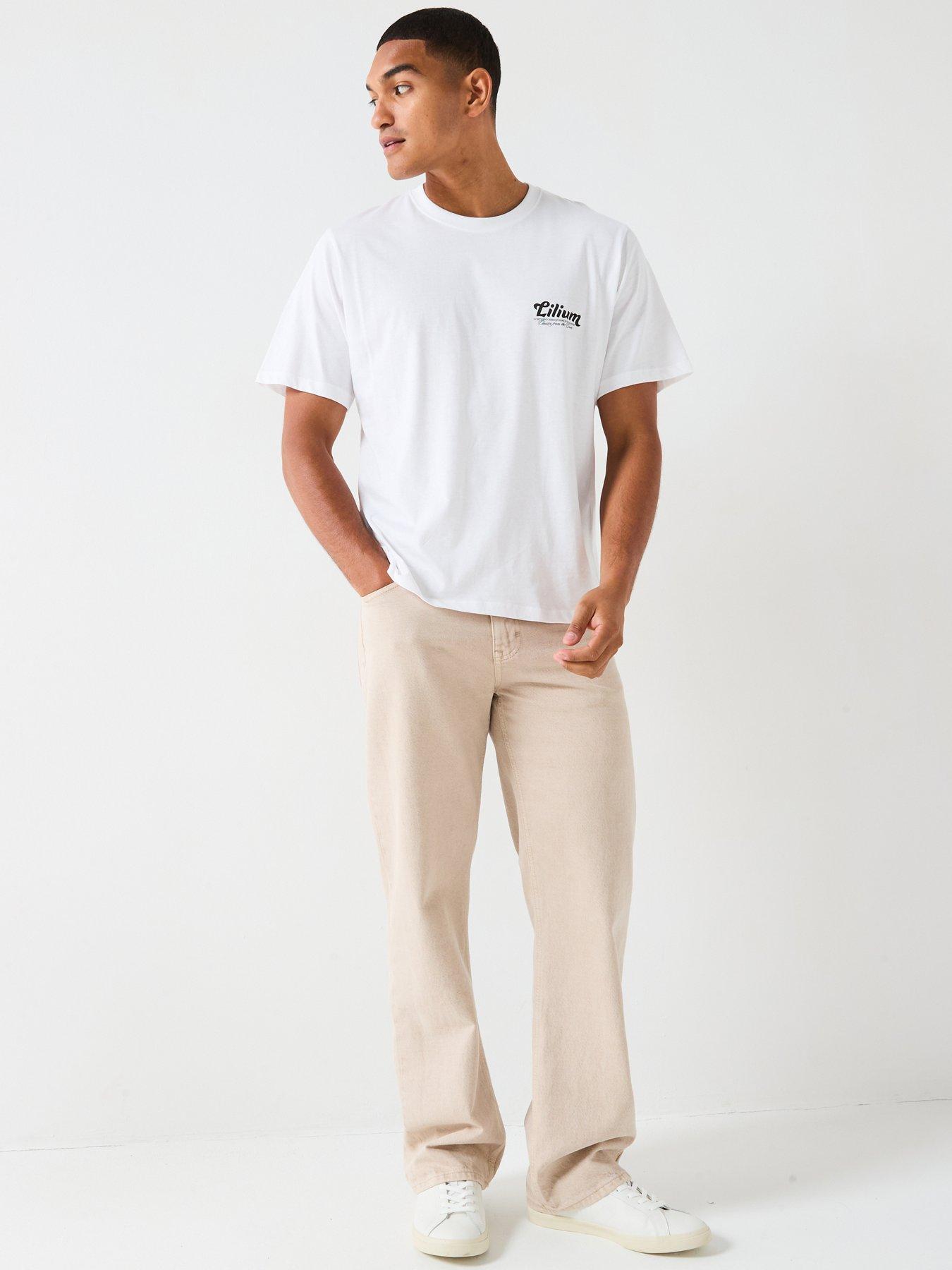 Image 3 of 4 of Jack & Jones Grove Short Sleeve T-Shirt - White