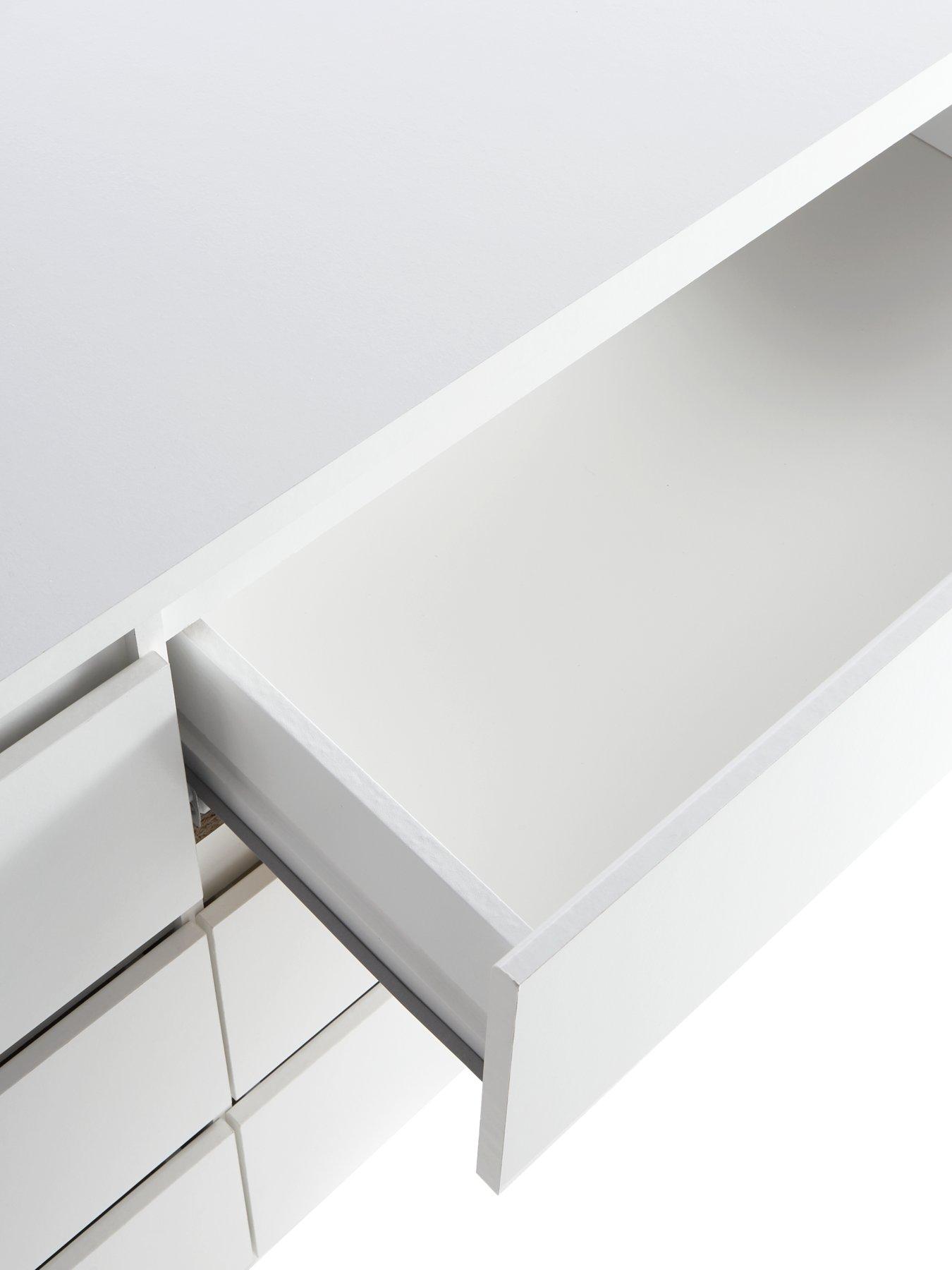 Image 4 of 7 of The Very Collection Lisson 6 Drawer Chest - White - FSC&reg; Certified