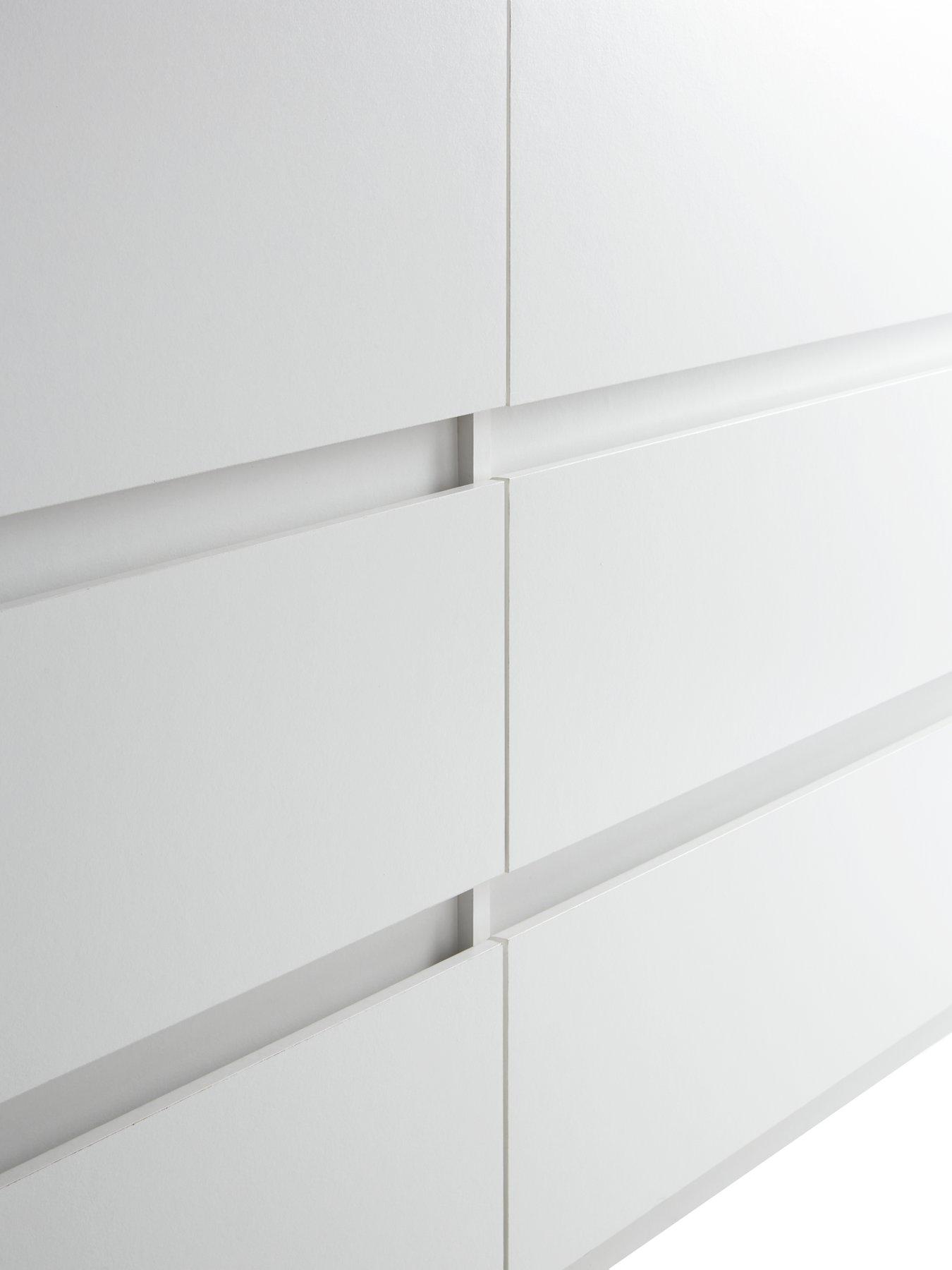 Image 5 of 7 of The Very Collection Lisson 6 Drawer Chest - White - FSC&reg; Certified