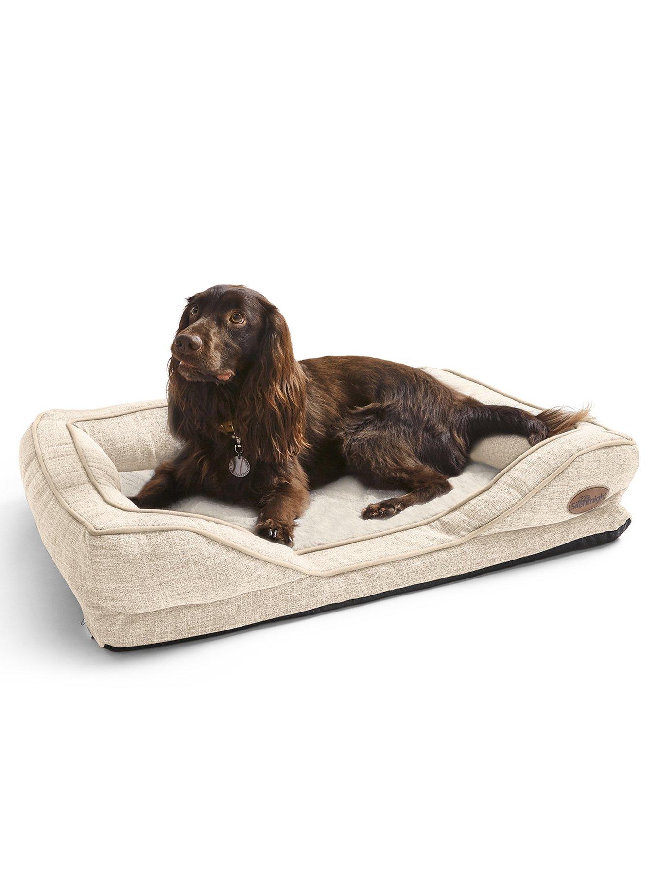 Silentnight Orthopaedic Pet Bed - Natural