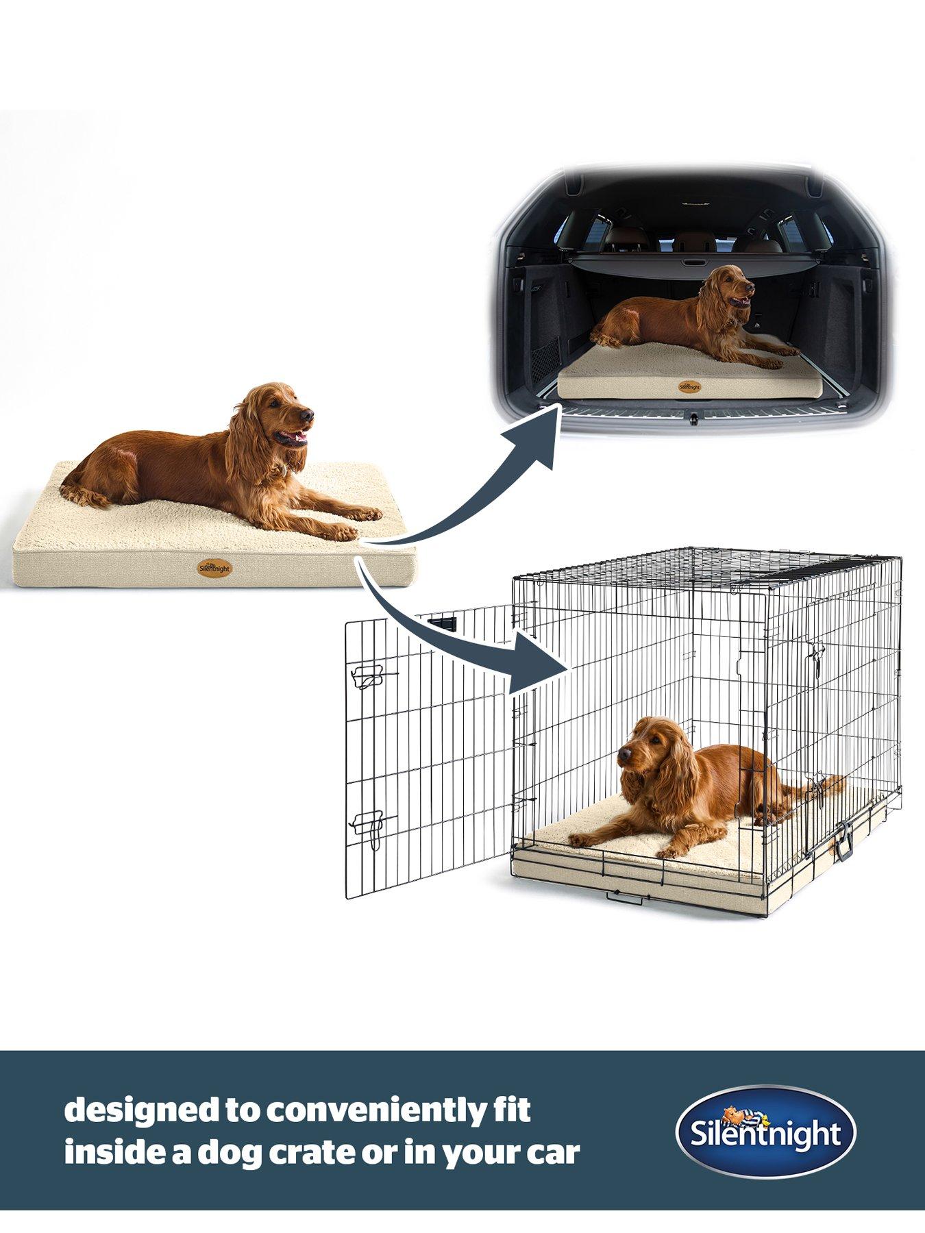 Image 4 of 7 of Silentnight Firm Support Crate Mattress Pet Bed - Natural
