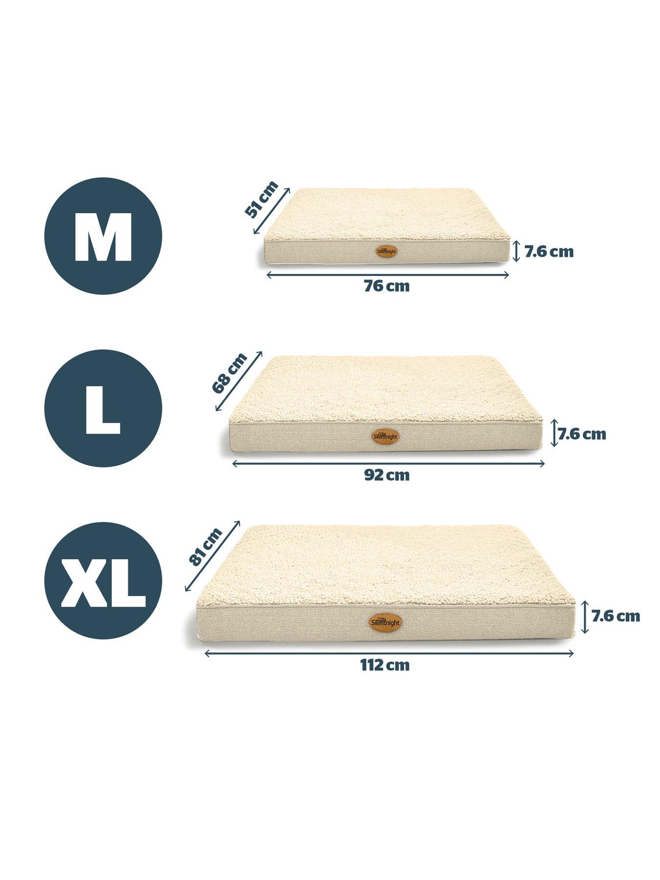 Image 5 of 7 of Silentnight Firm Support Crate Mattress Pet Bed - Natural