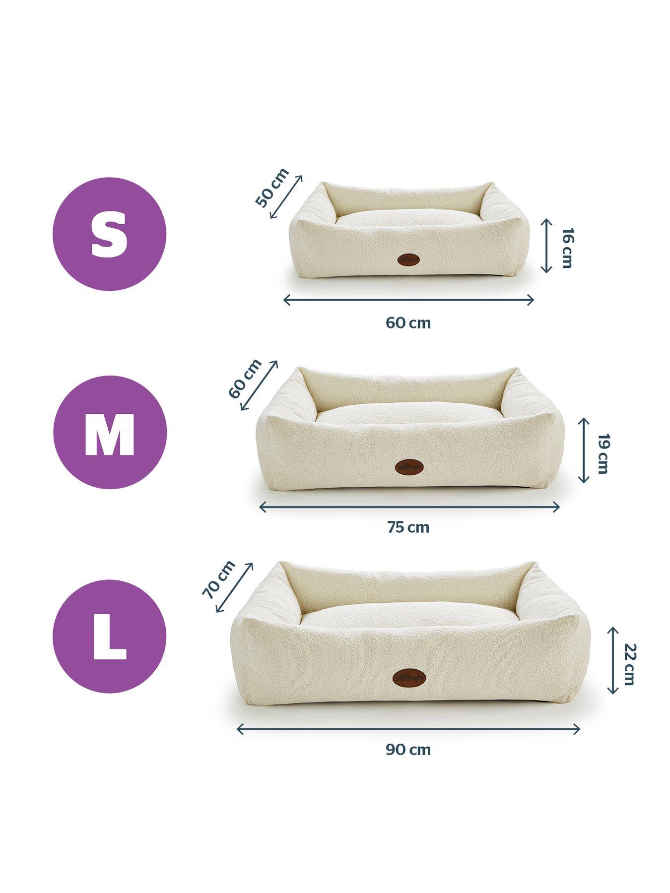 Image 5 of 7 of Silentnight Ultimate Deep Sleep Boucle Box Pet Bed - Natural