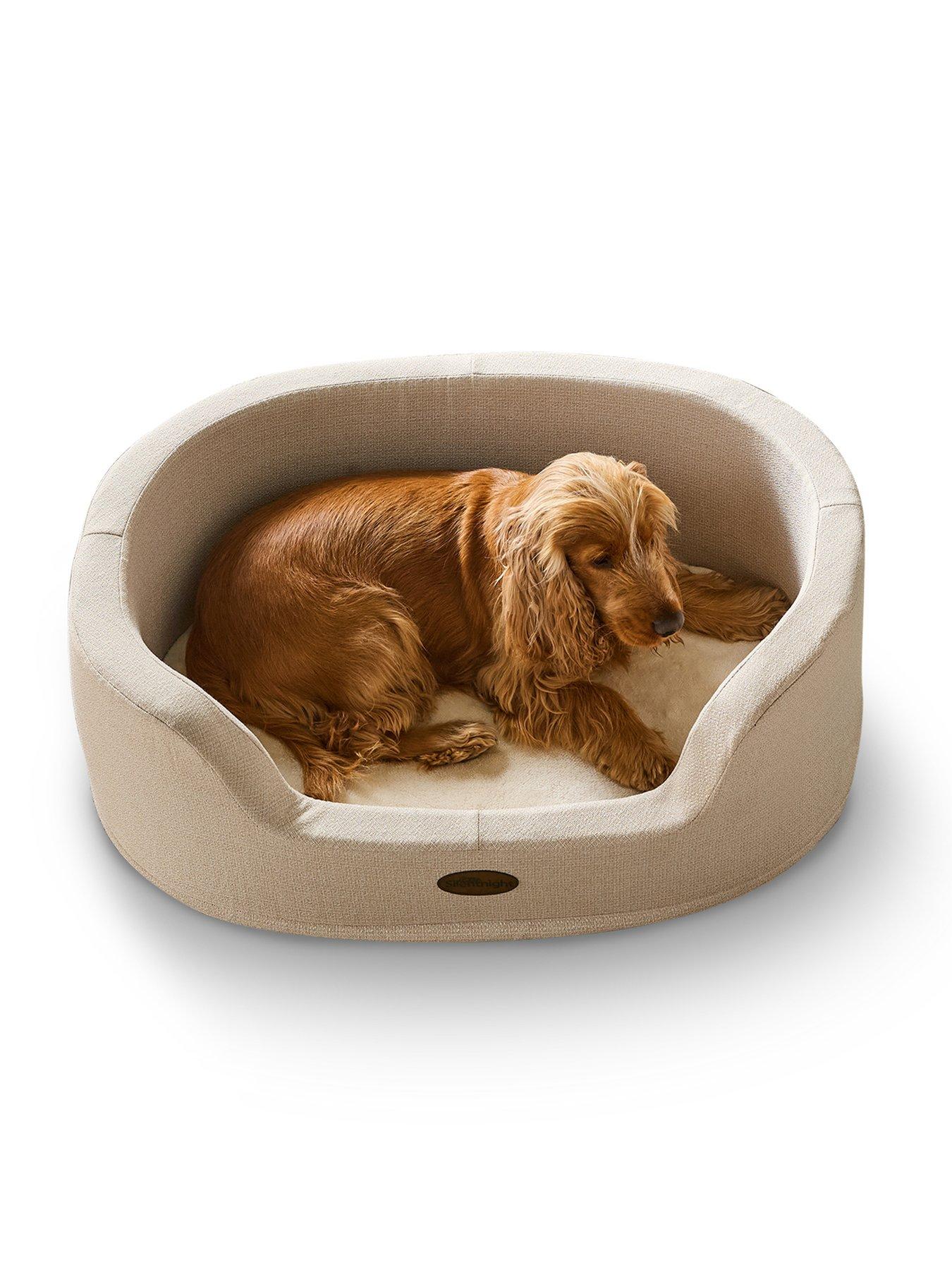 Image 1 of 7 of Silentnight Orthopaedic Donut Pet Bed - Natural