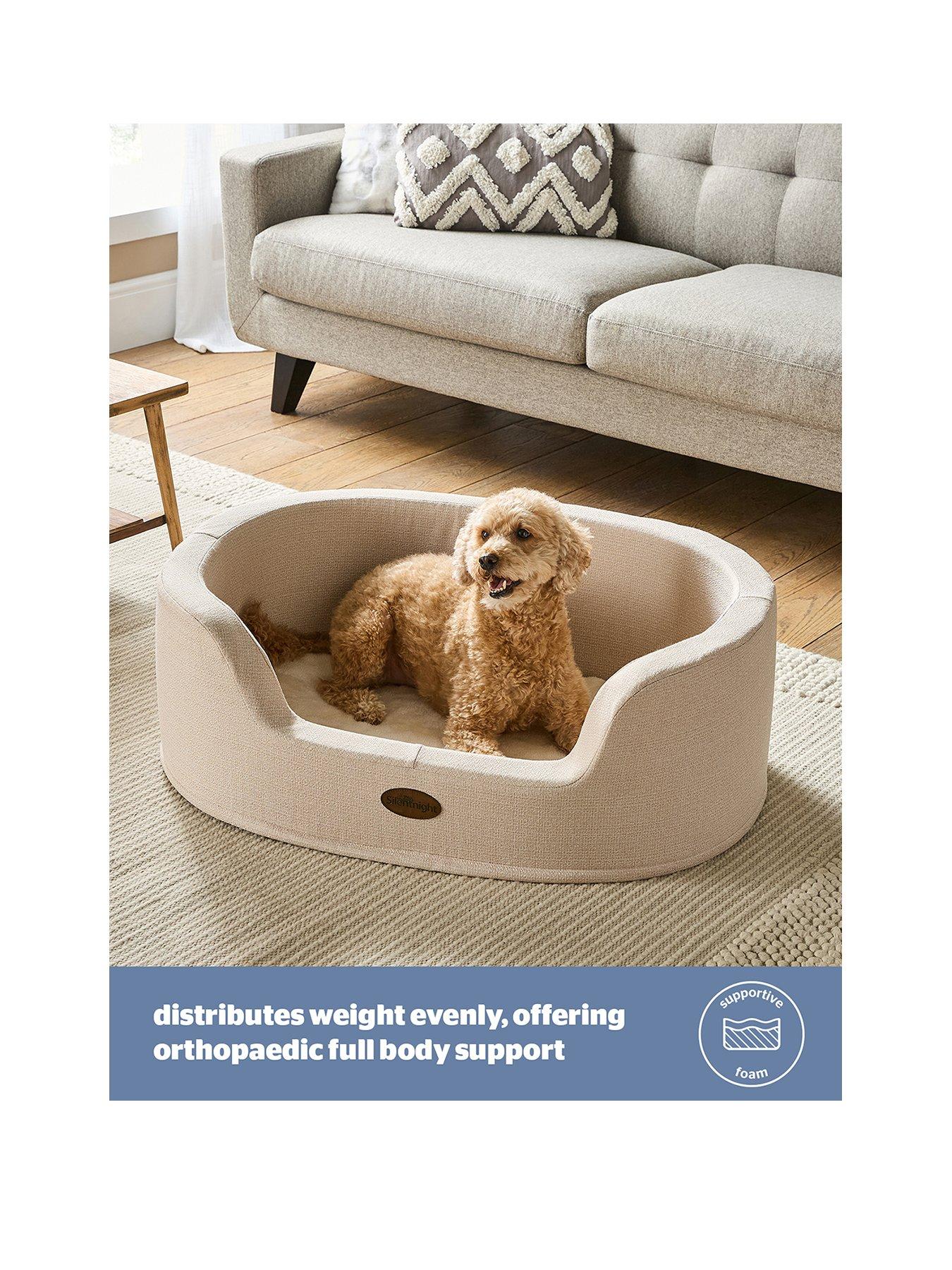 Image 2 of 7 of Silentnight Orthopaedic Donut Pet Bed - Natural