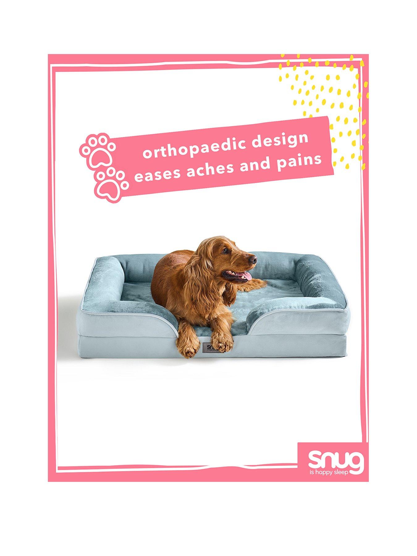  image of snug-orthopaedic-pet-bed-blue