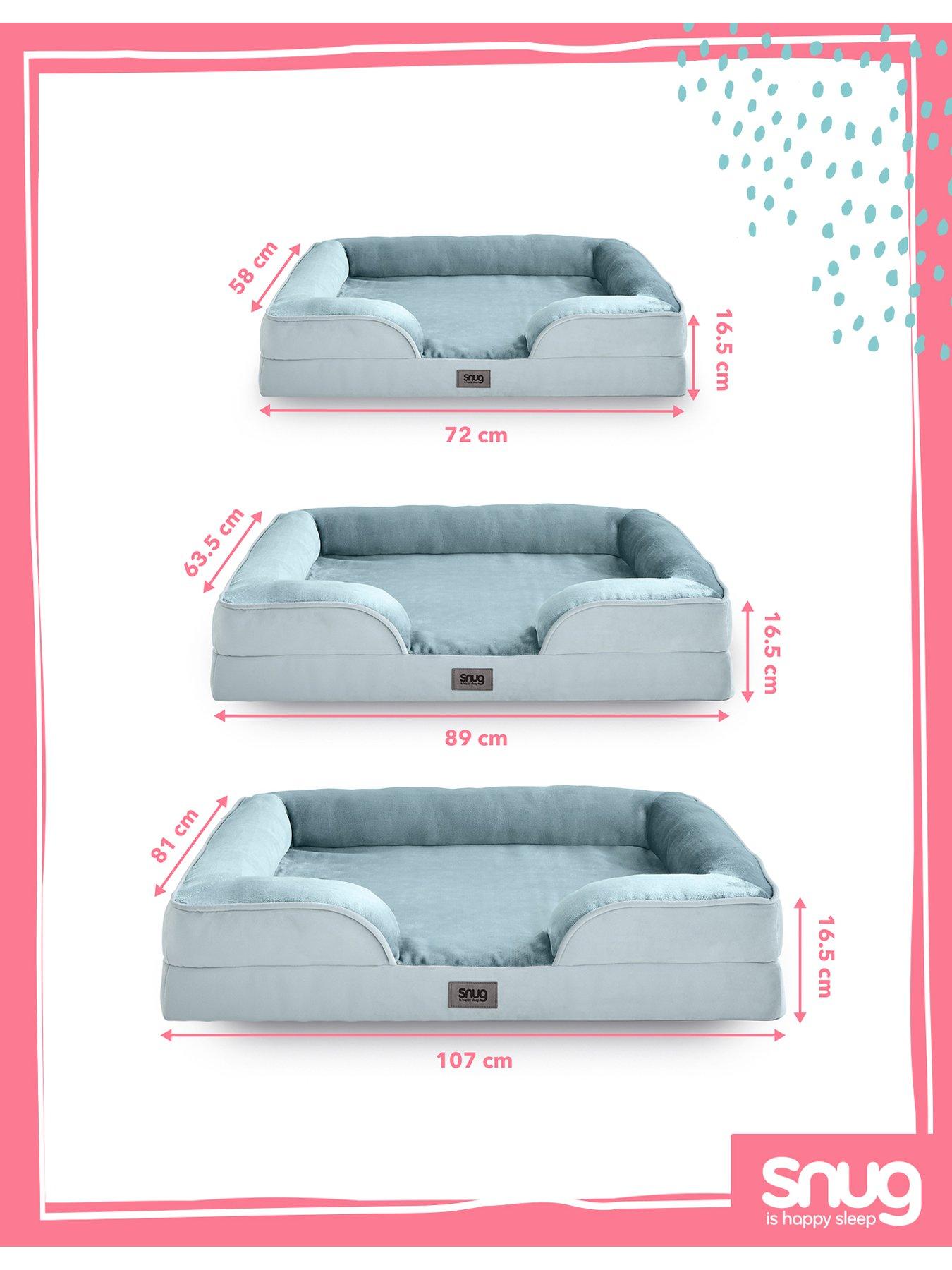  image of snug-orthopaedic-pet-bed-blue