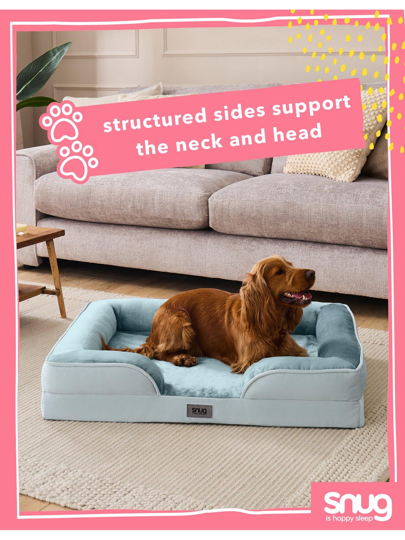  image of snug-orthopaedic-pet-bed-blue