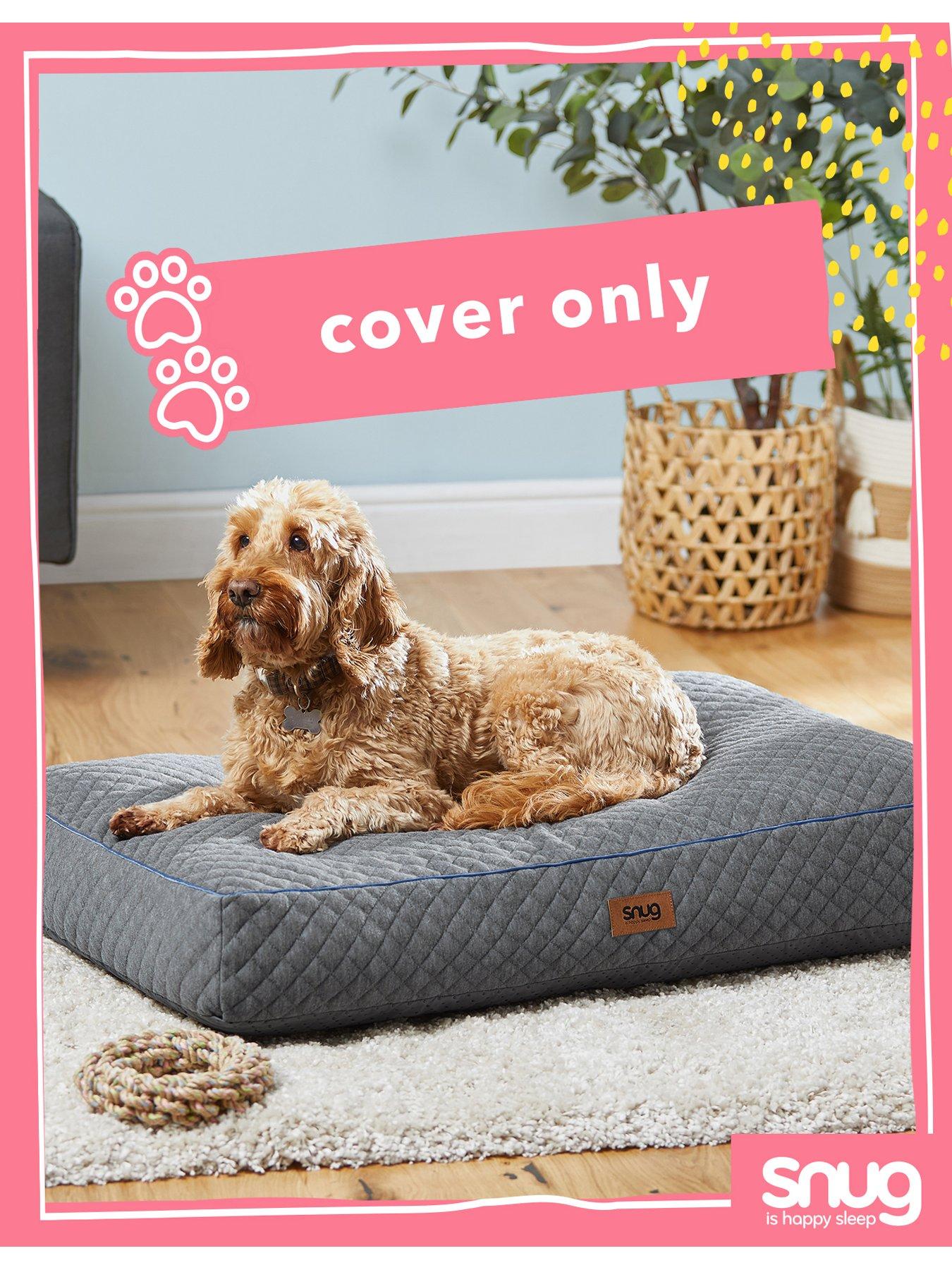 Image 1 of 6 of Snug Furry Friends Replacement Pet Bed Cover - L