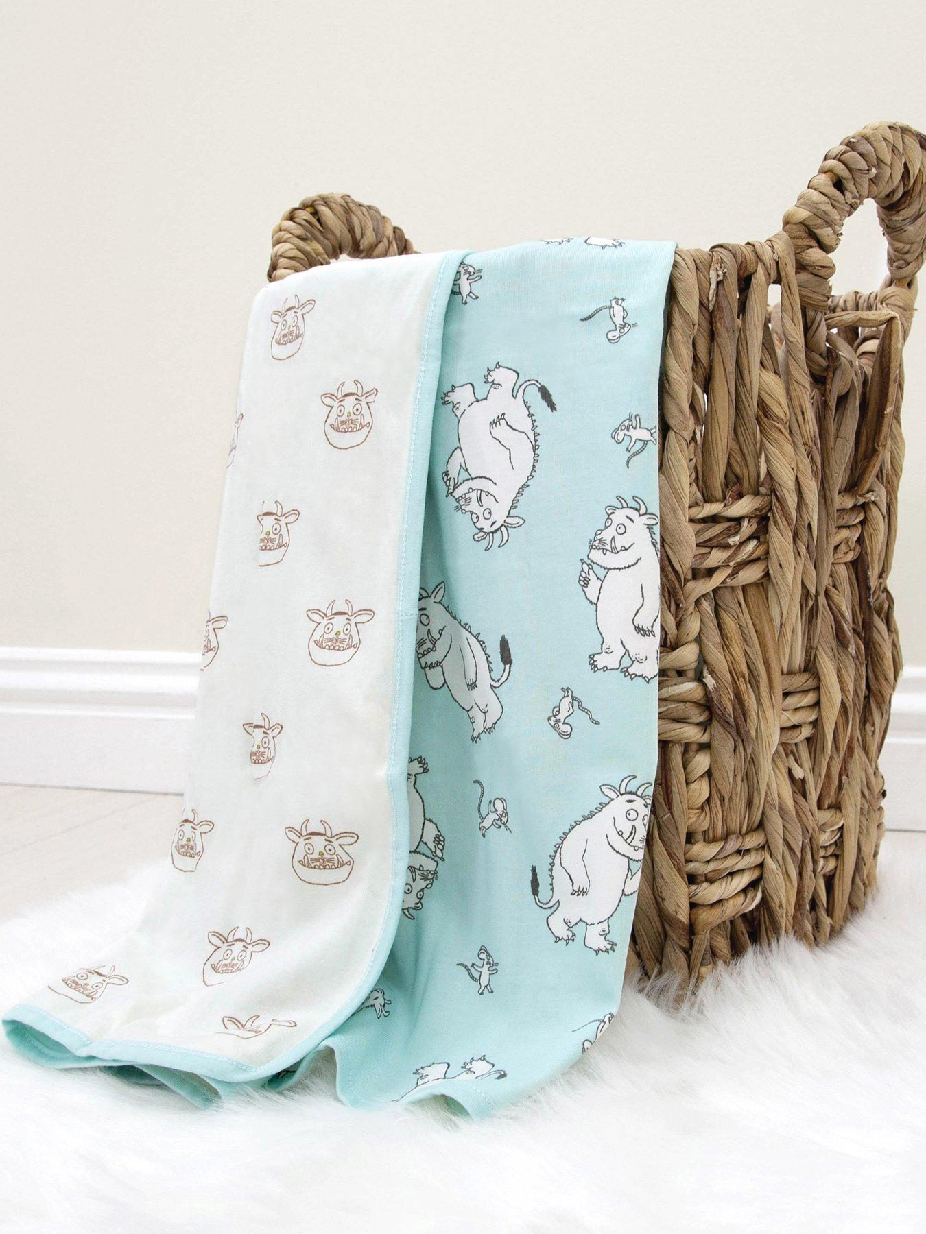 The Gruffalo My First Reversible Jersey Blanket