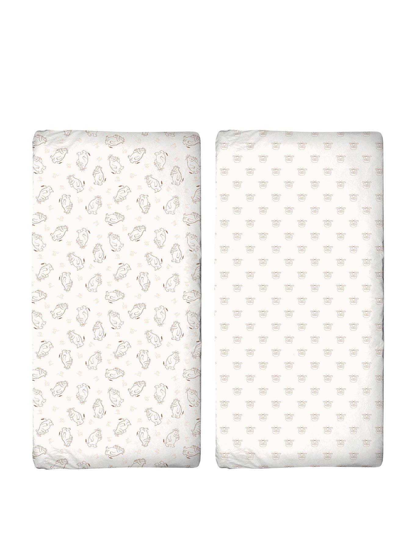 Image 2 of 7 of The Gruffalo My 1st Cot Bed Fitted Sheets (Set of 2)
