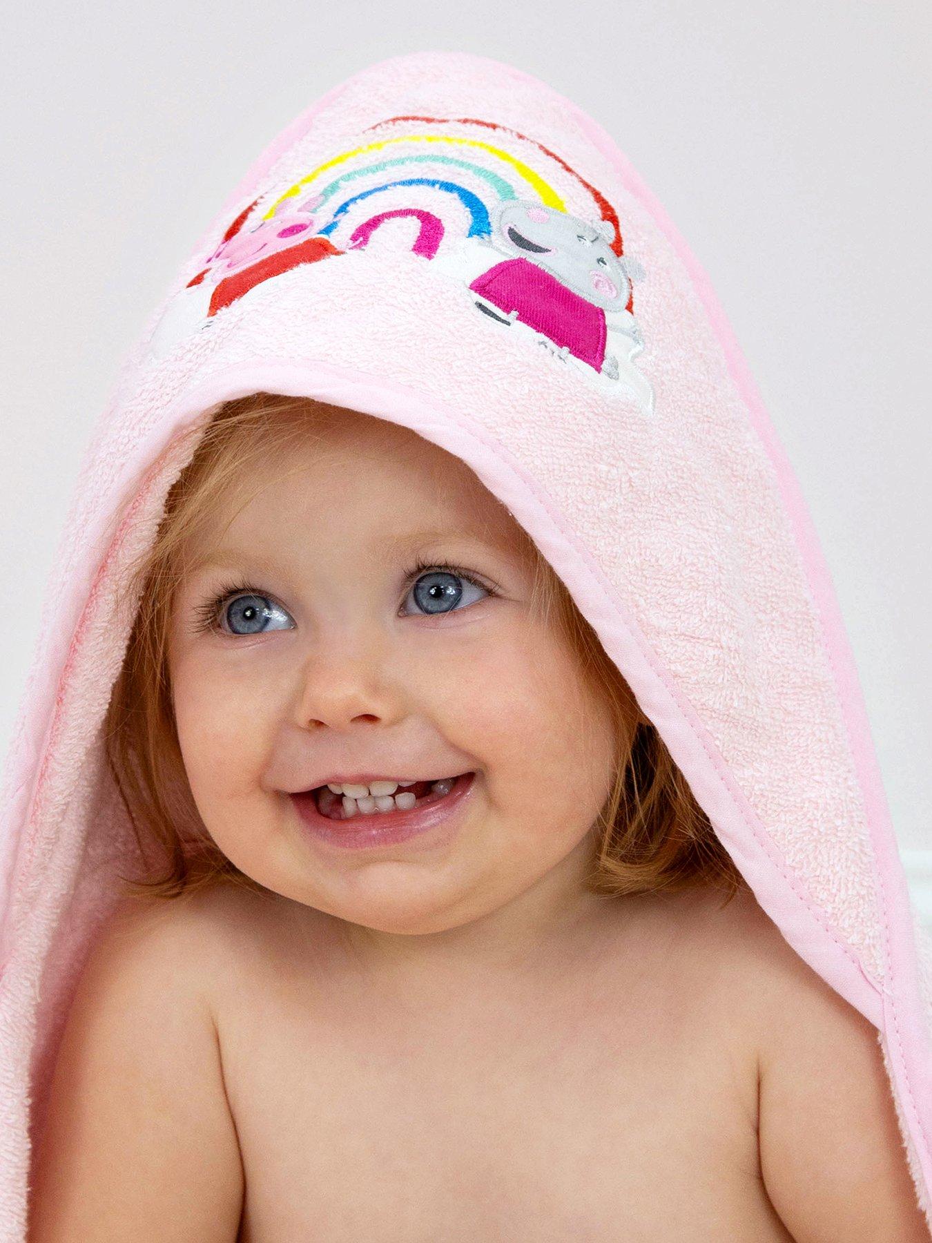 Peppa Pig Lullabies Infant Hooded Towel - Pink