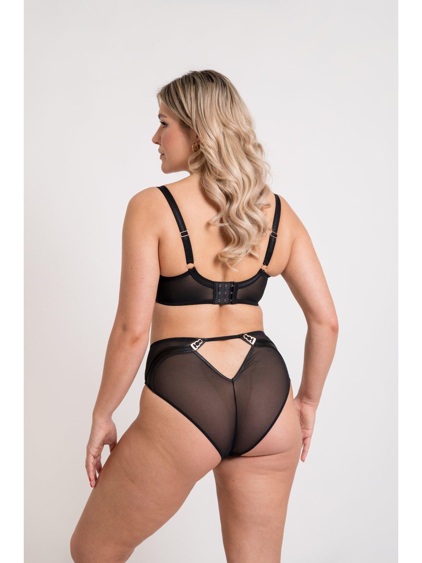  image of curvy-kate-scantilly-by-curvy-kate-suspense-plunge-bra-black