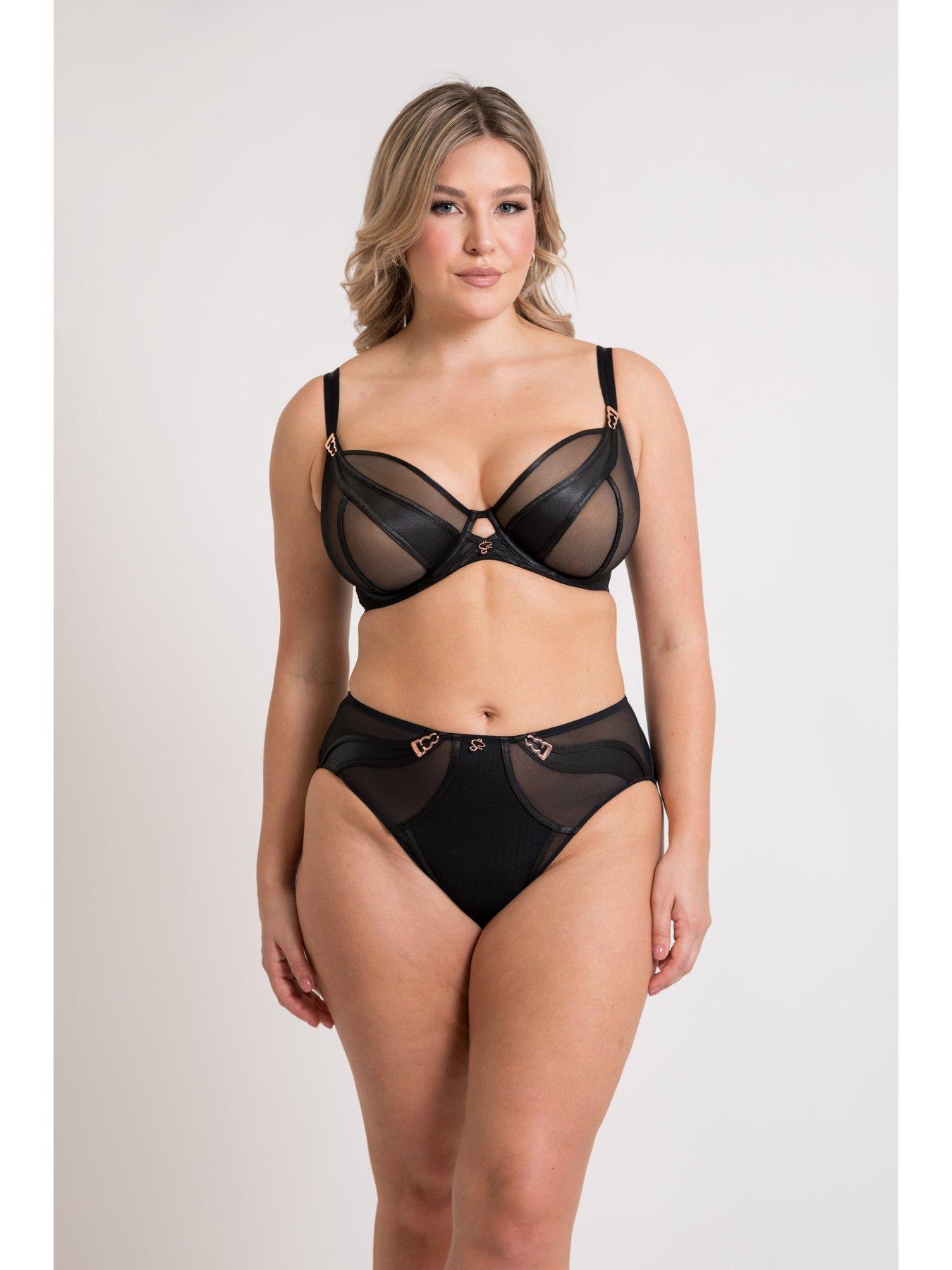  image of curvy-kate-scantilly-by-curvy-kate-suspense-plunge-bra-black