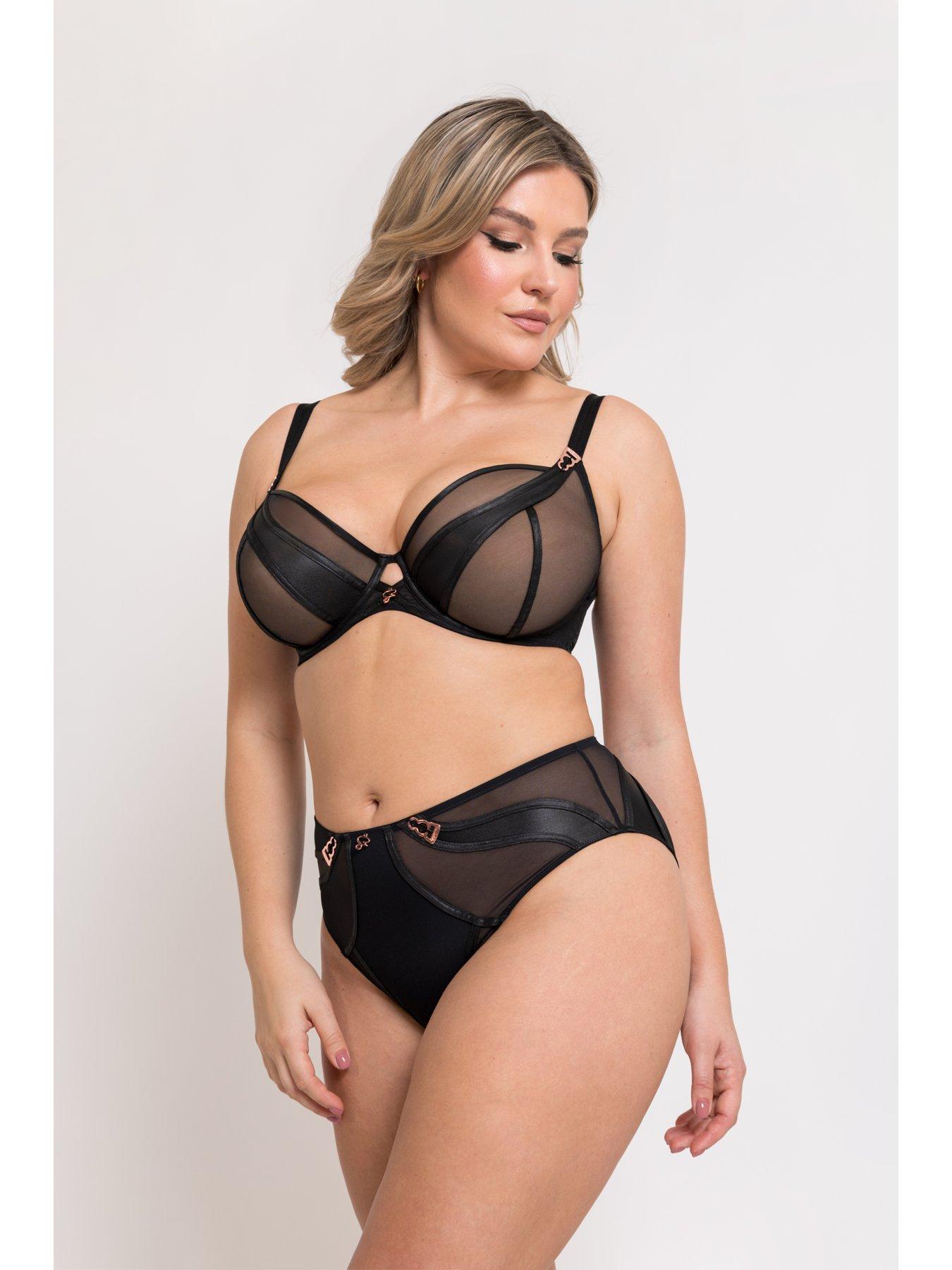  image of curvy-kate-scantilly-by-curvy-kate-suspense-plunge-bra-black