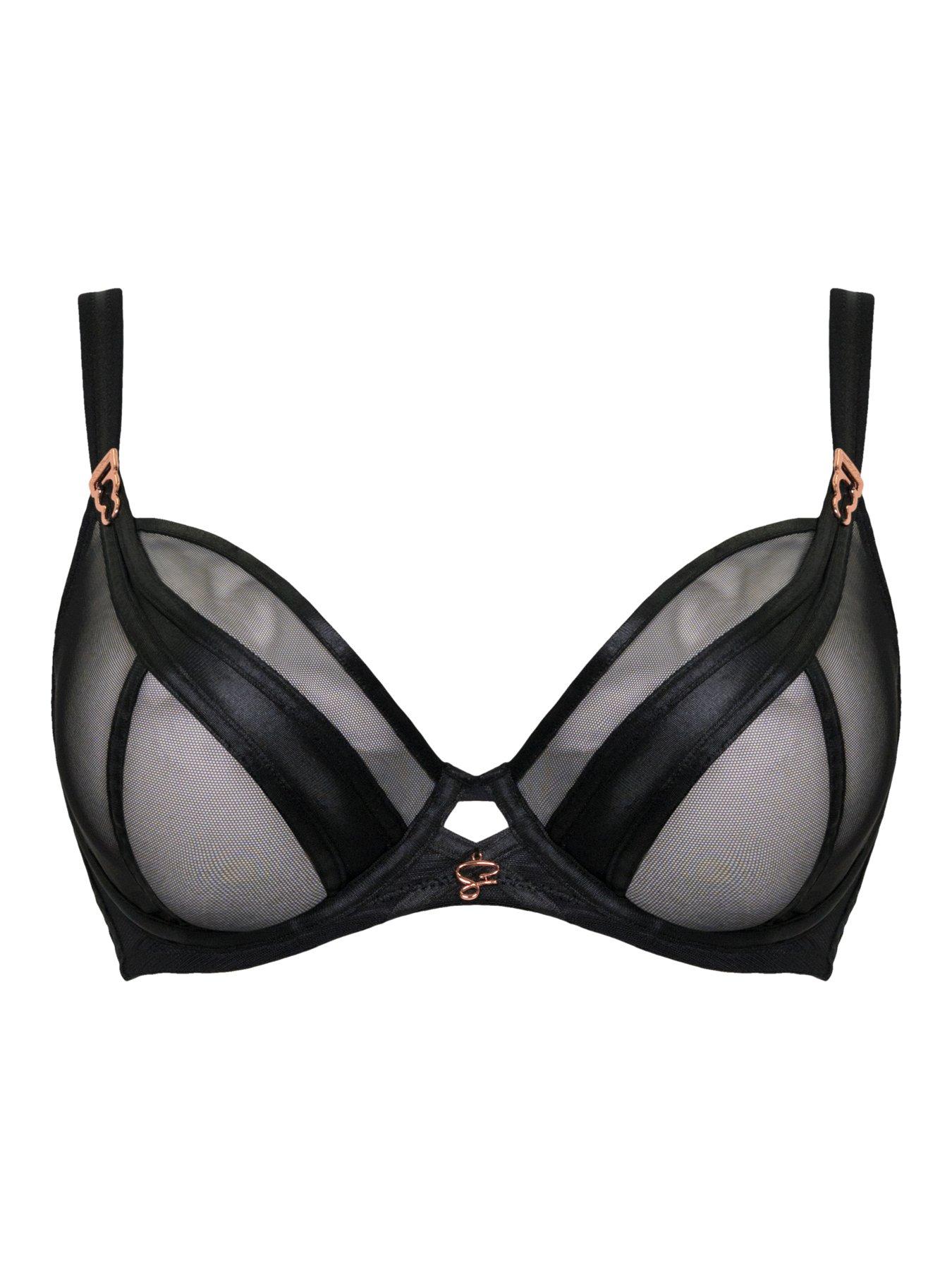  image of curvy-kate-scantilly-by-curvy-kate-suspense-plunge-bra-black