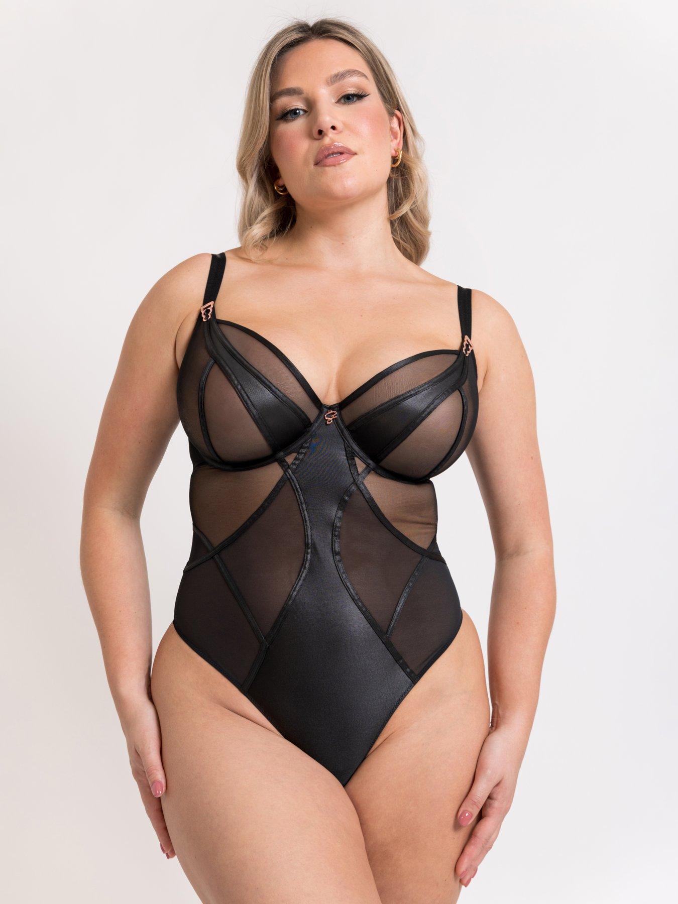 curvy-kate-scantilly-by-curvy-kate-suspense-plunge-bodysuit-black