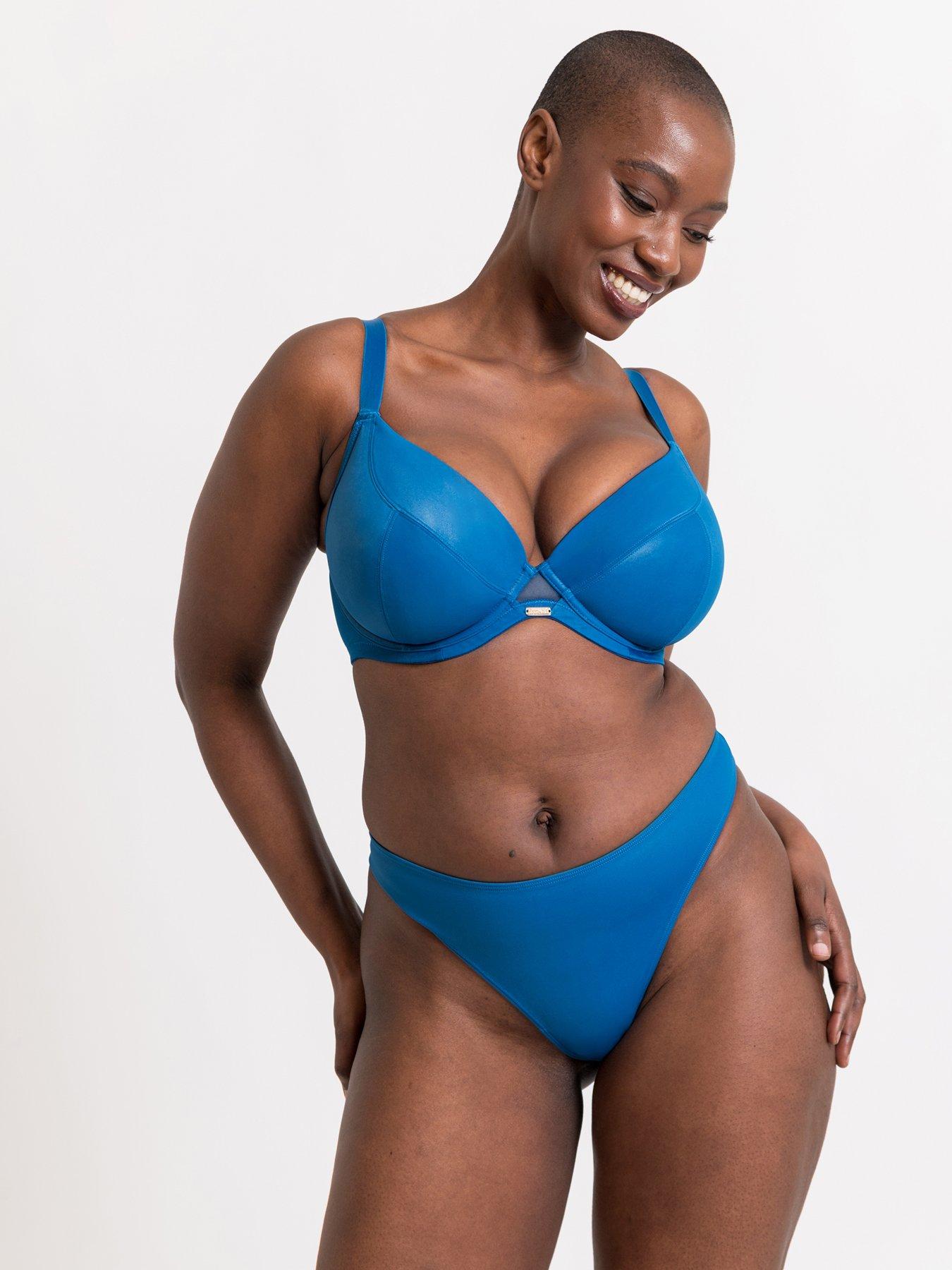 Curvy Kate Lush Thong - Peacock Blue
