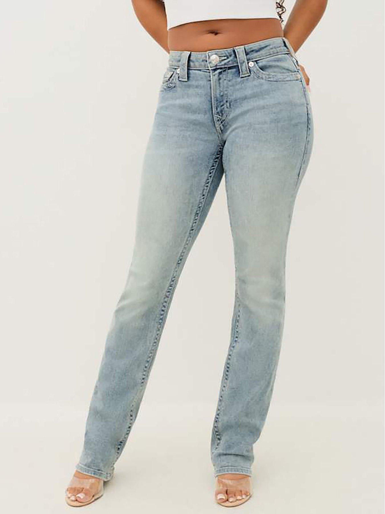front image of true-religion-billie-midi-rise-straight-jeans-light-wash