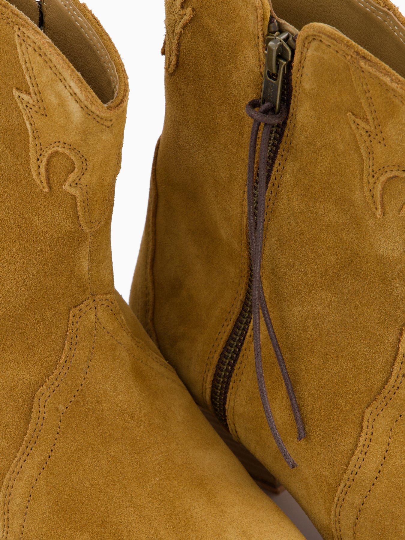 Image 5 of 7 of FREE PEOPLE New Frontier Western Boots - Brown