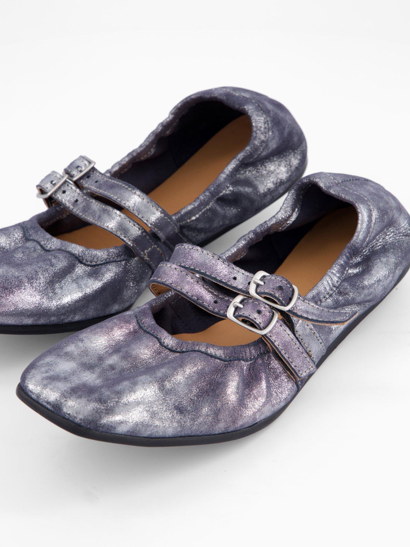  image of free-people-gemini-ballet-flat-silver
